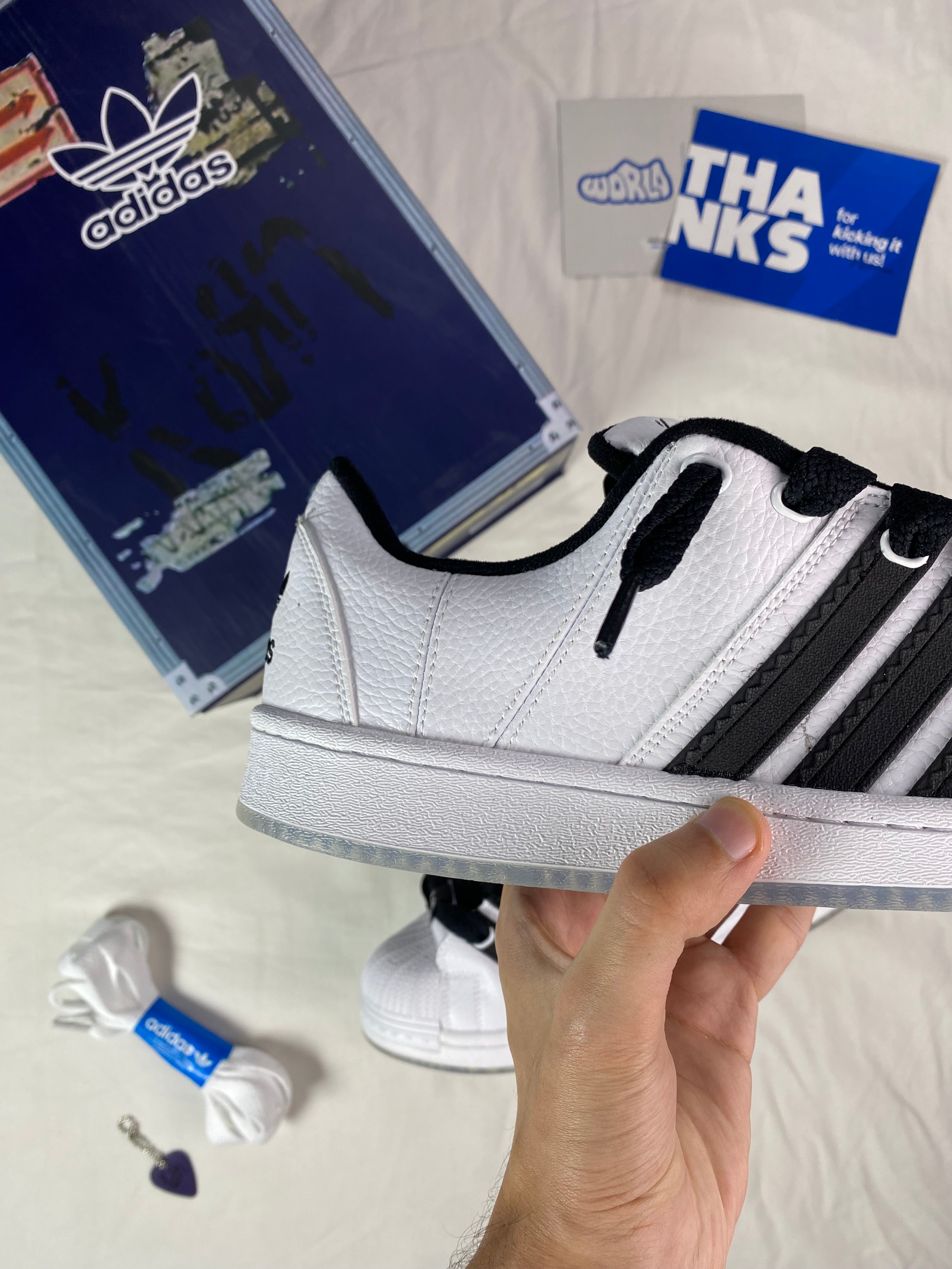 adidas Korn x Superstar Supermodified 'White Black'