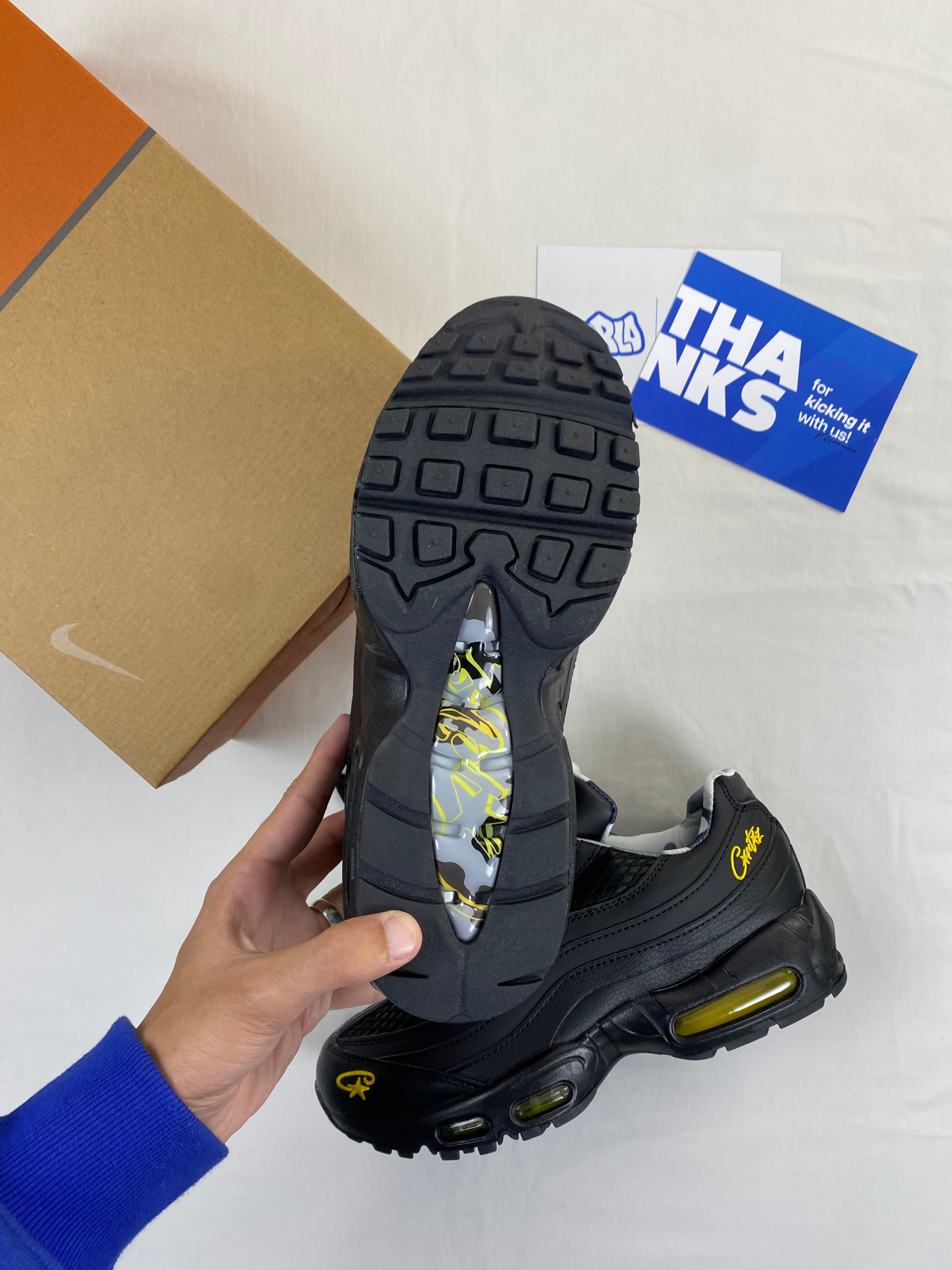 Nike Corteiz x Air Max 95 SP 'Honey Blacks'