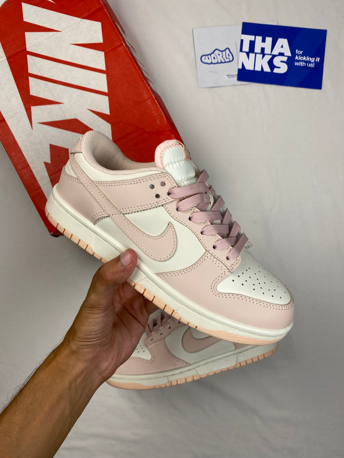 Nike Dunk Low 'Sail White Particle Rose'