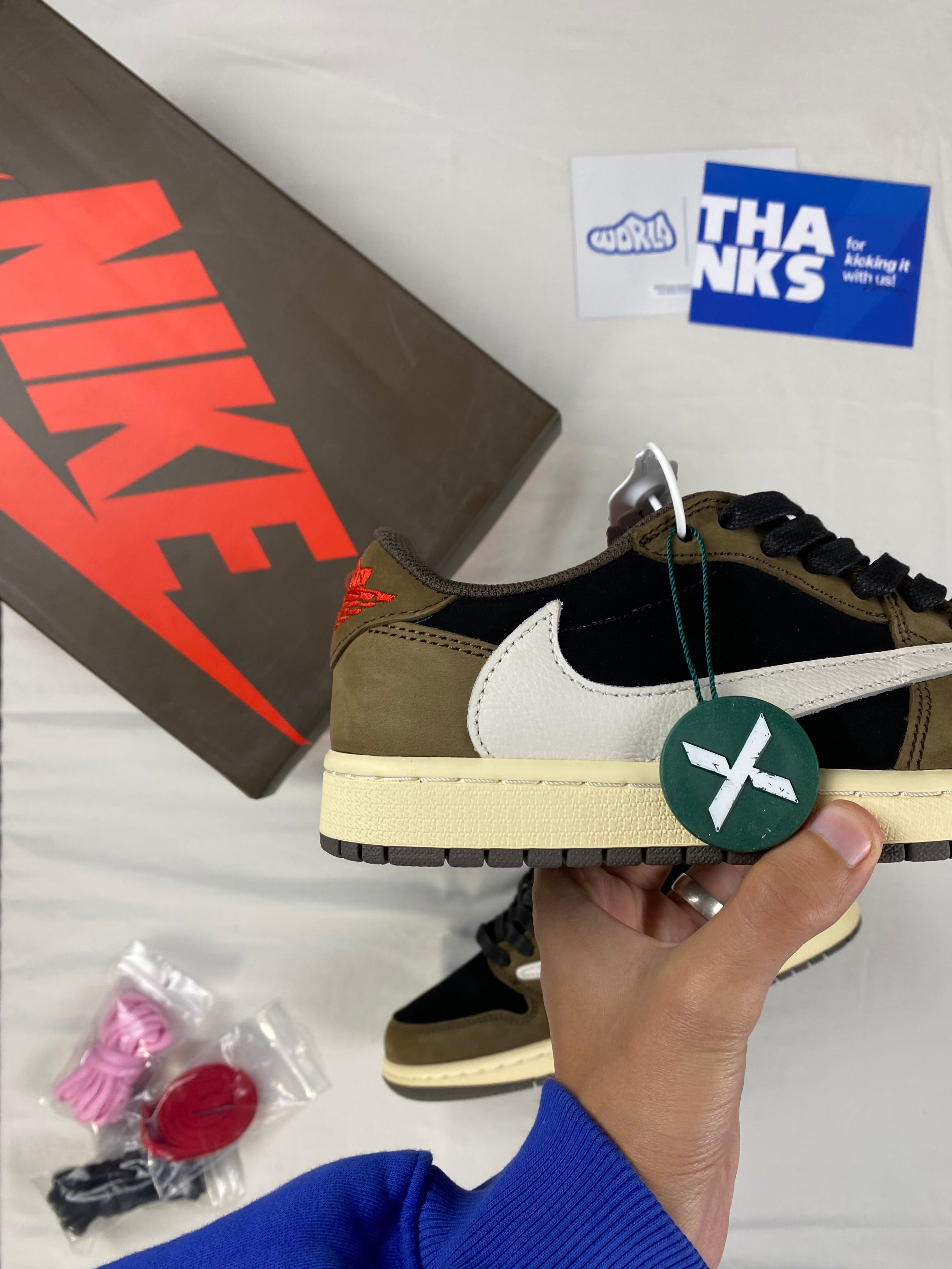 Travis Scott x Jordan 1 Low 'Mocha'