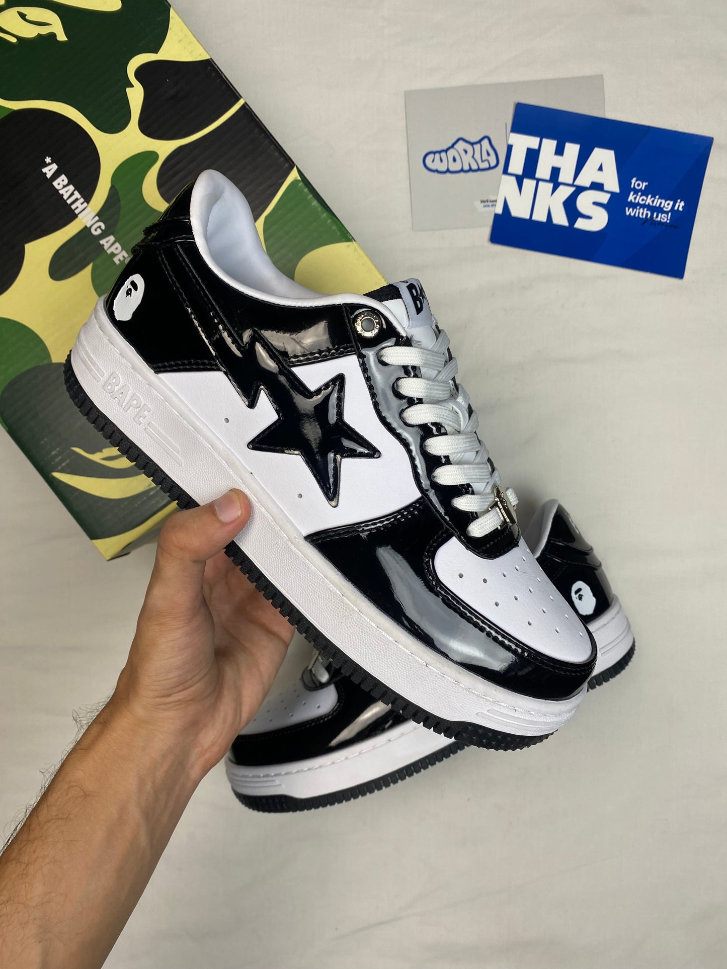 Bapesta 'Black'