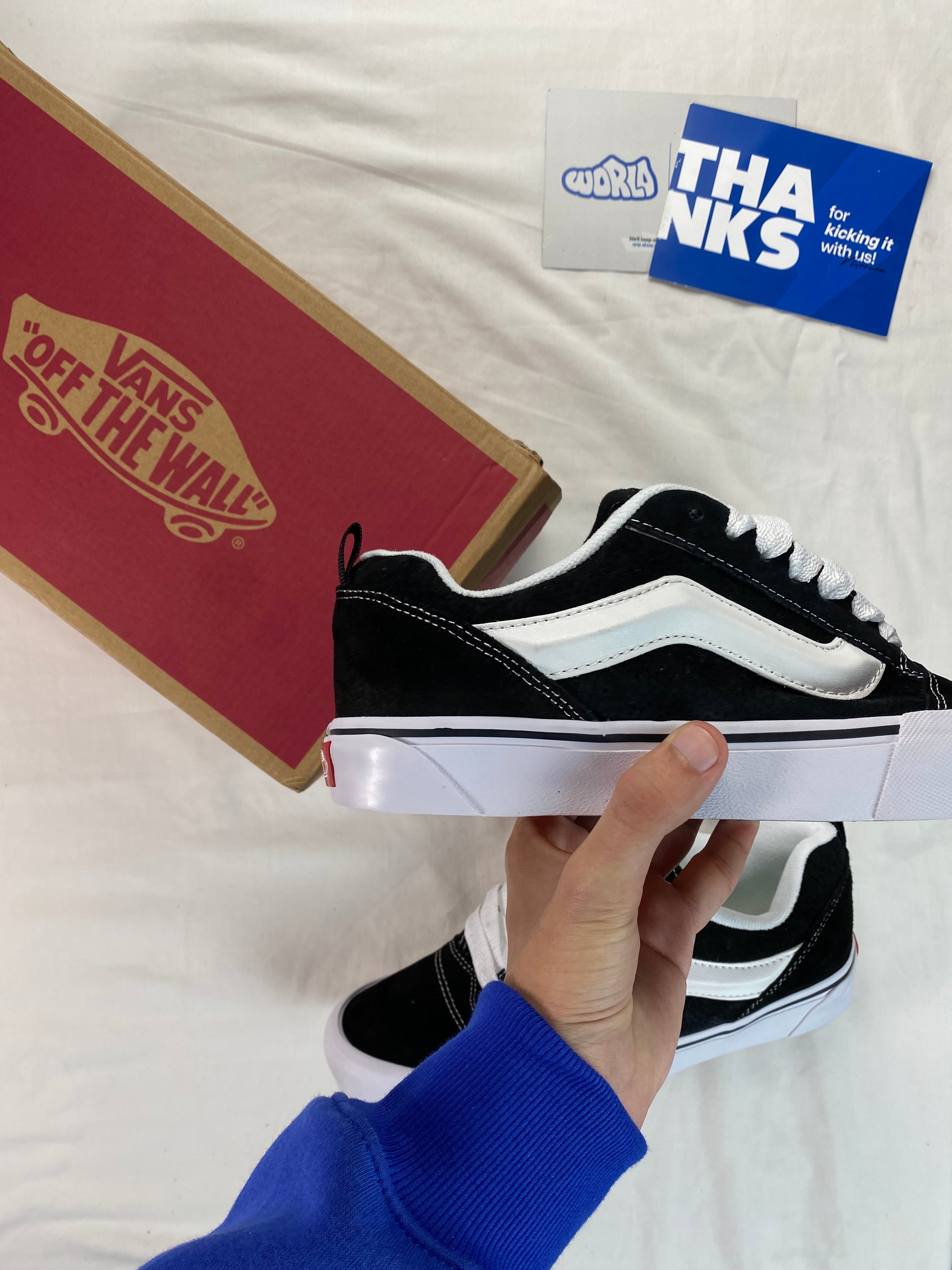 Vans Knu-Skool 'Black White'
