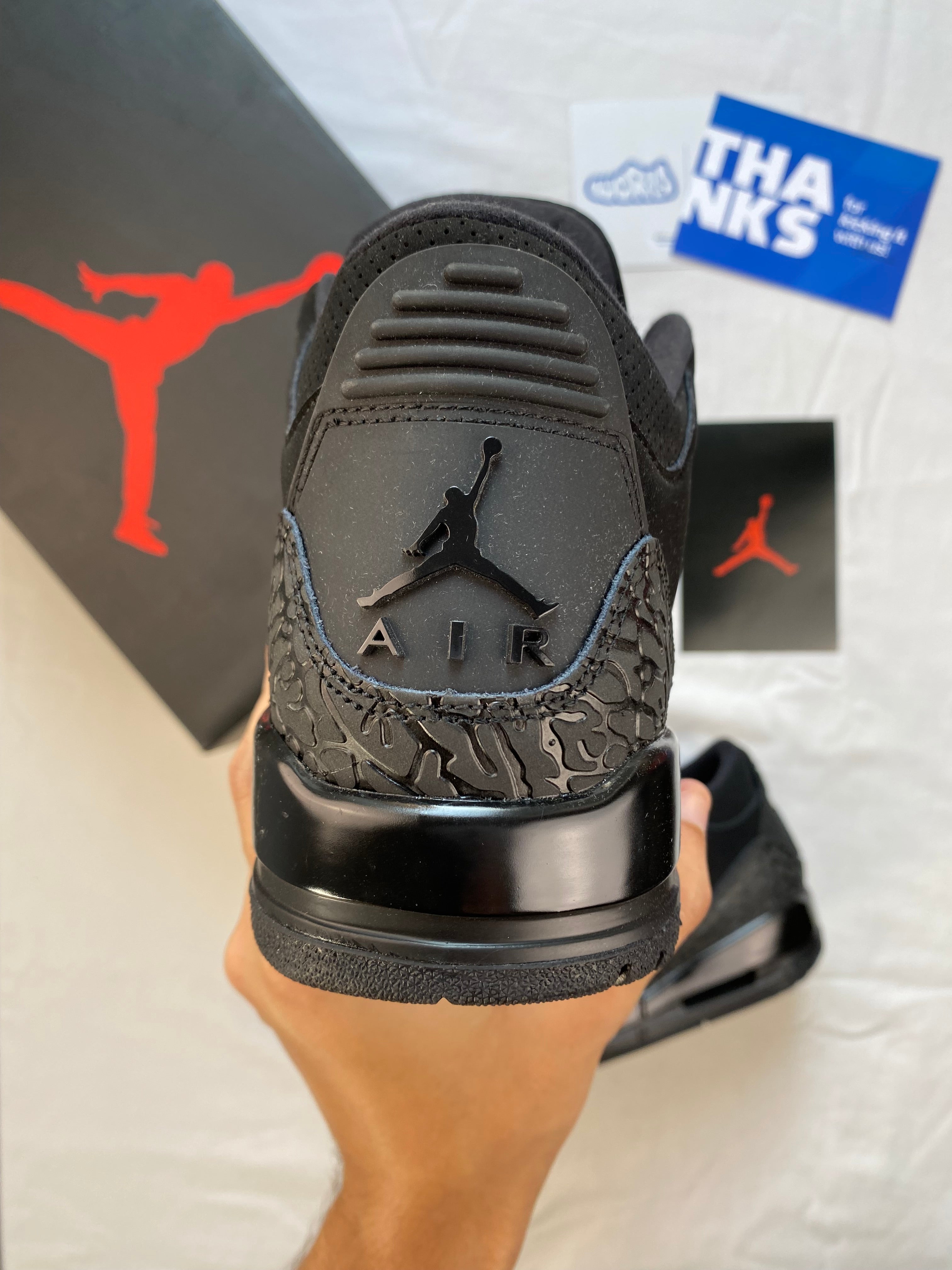 Jordan 3 Retro 'Black Cat' 2025