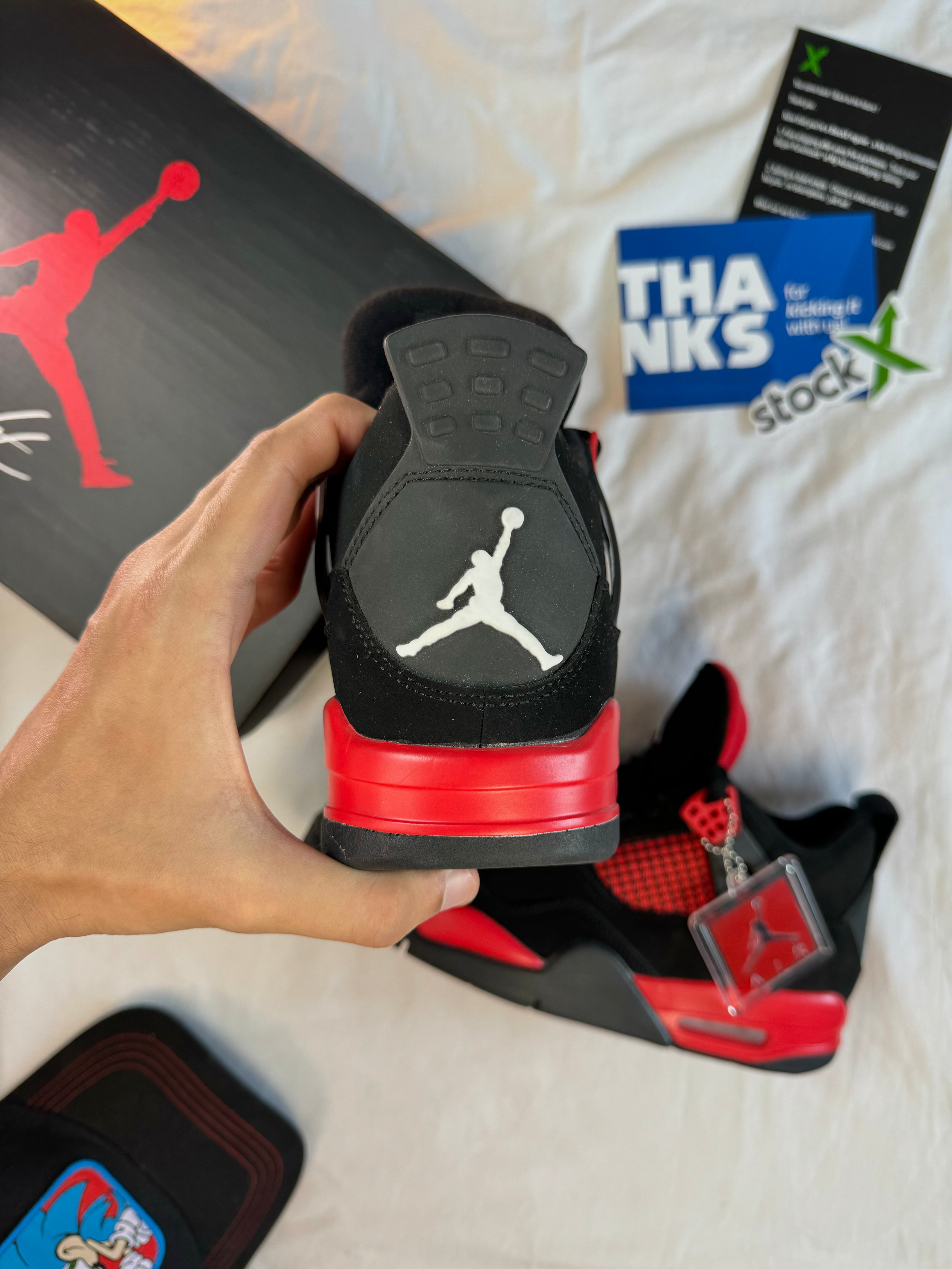 AIR JORDAN 4 RETRO 'RED THUNDER'