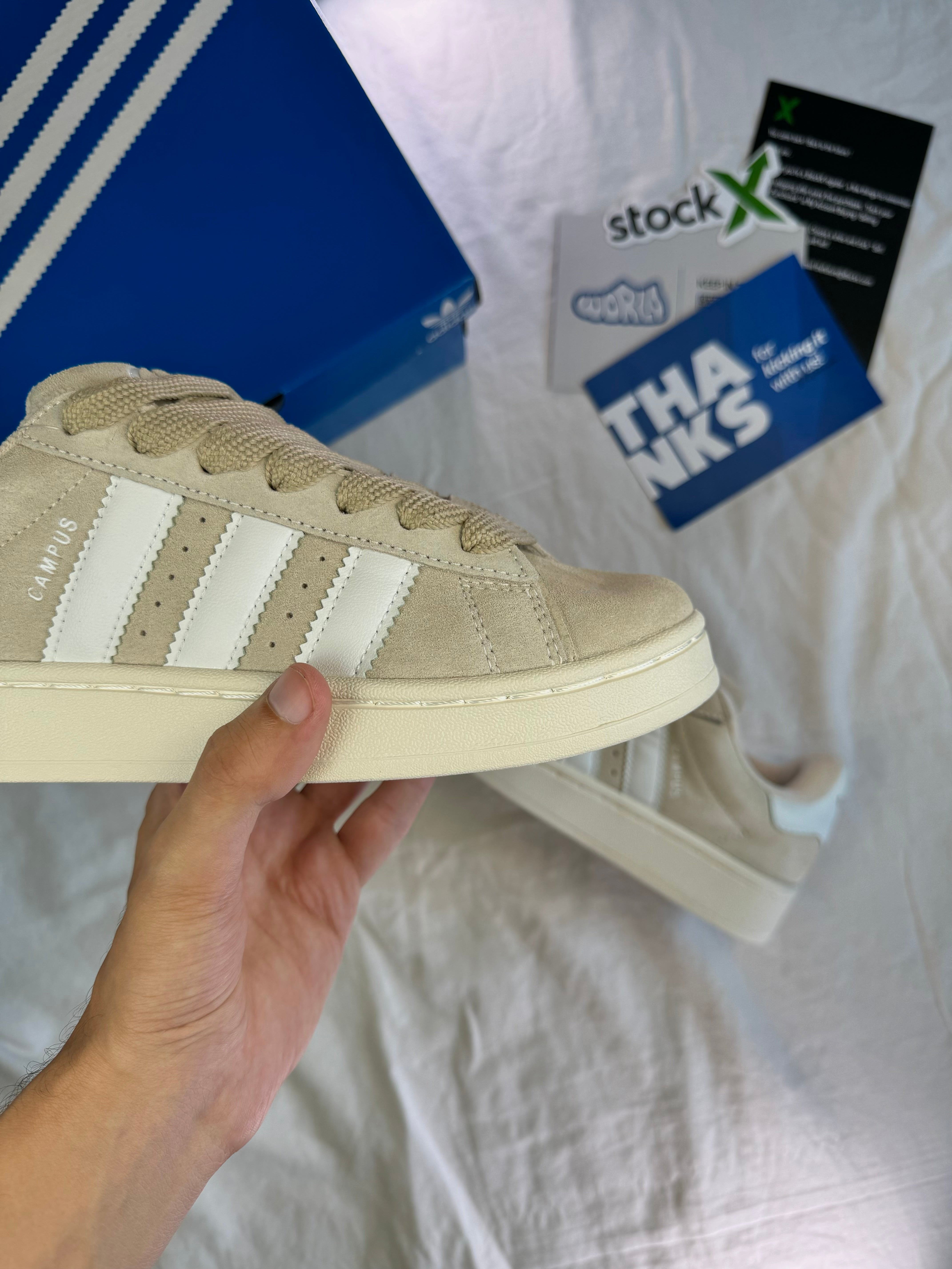 adidas WMNS CAMPUS 00S 'WONDER WHITE'