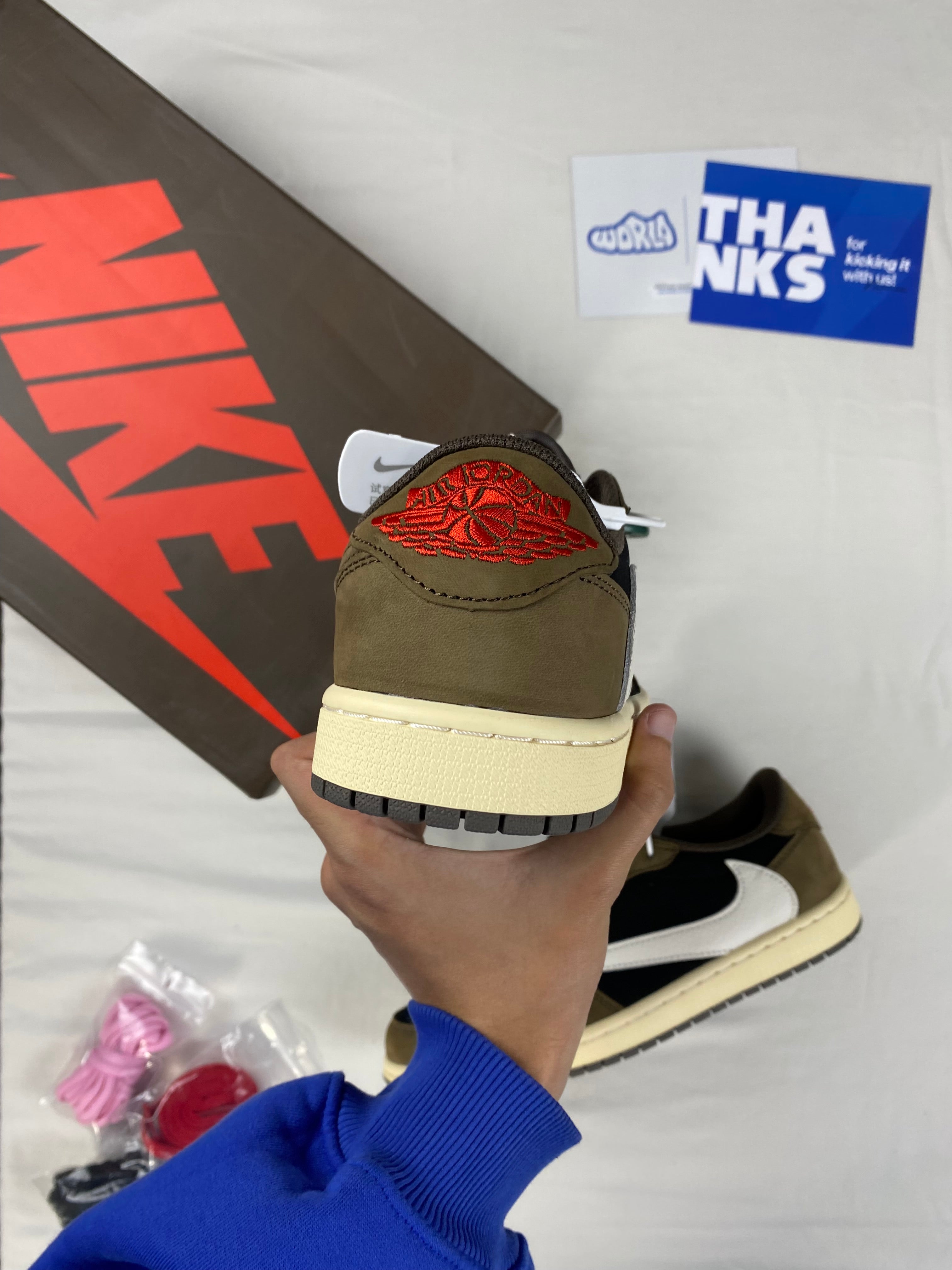 Travis Scott x Jordan 1 Low 'Mocha'