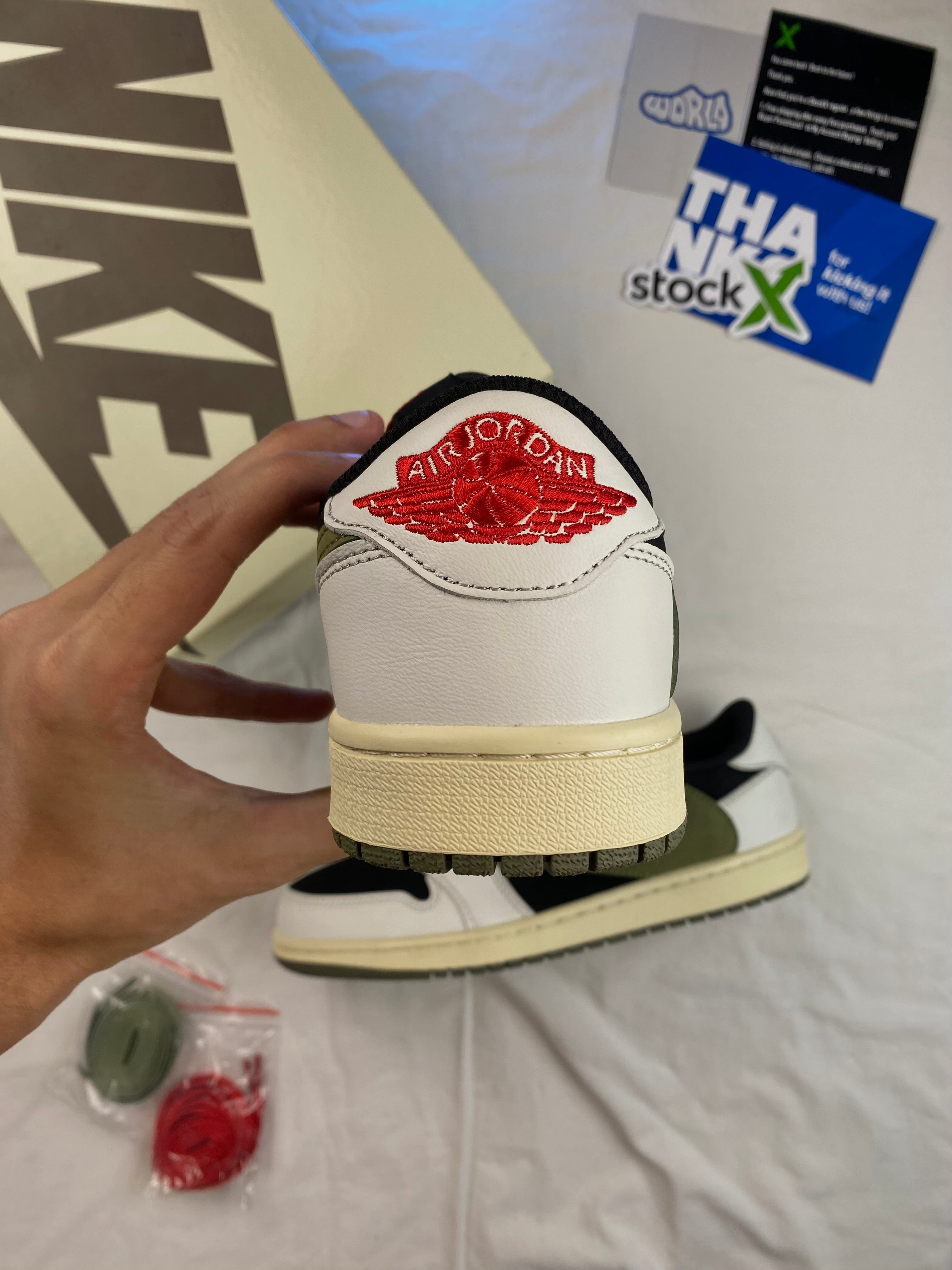 Travis Scott x Air Jordan 1 Low 'Olive'