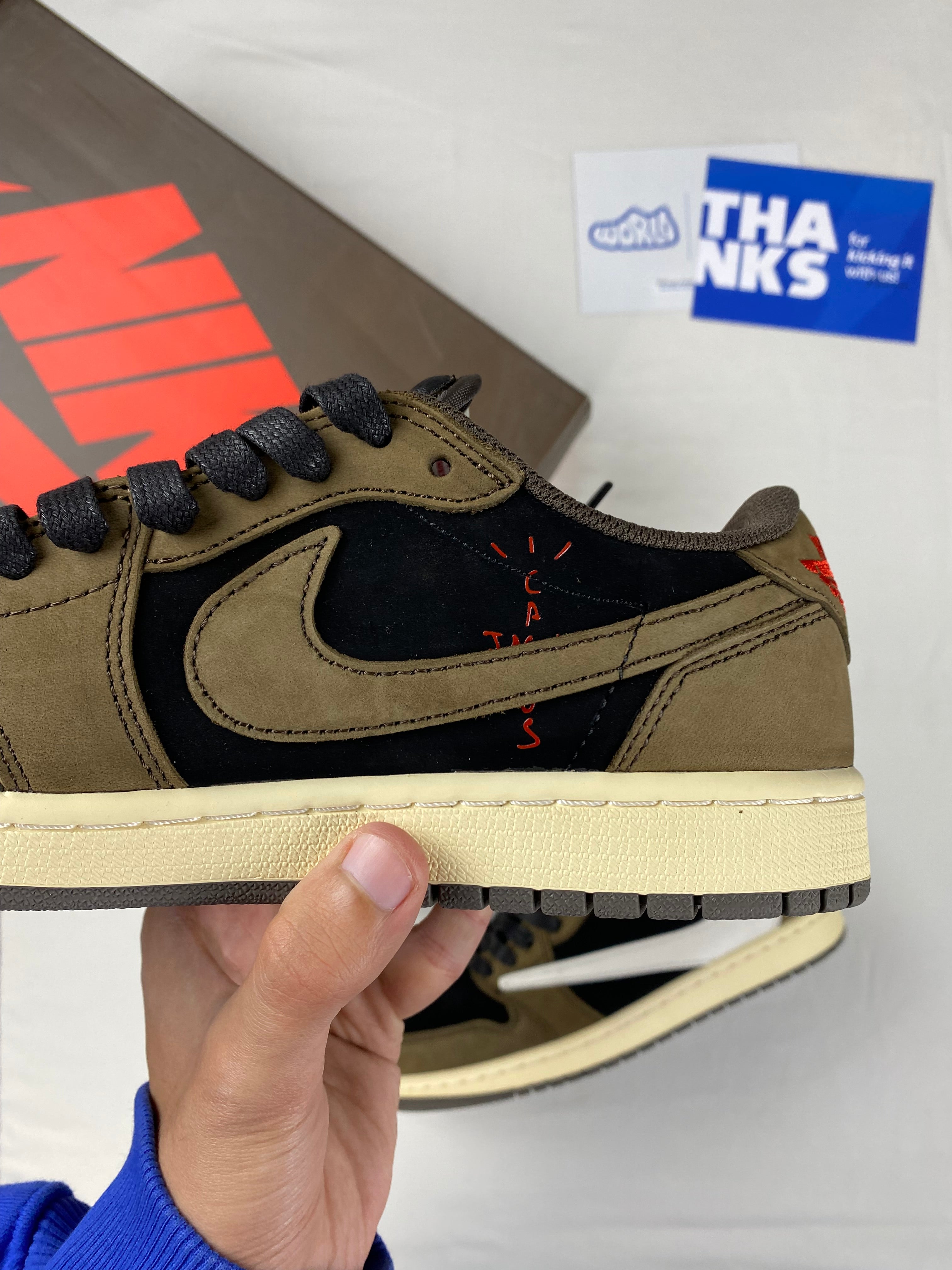 Travis Scott x Jordan 1 Low 'Mocha'