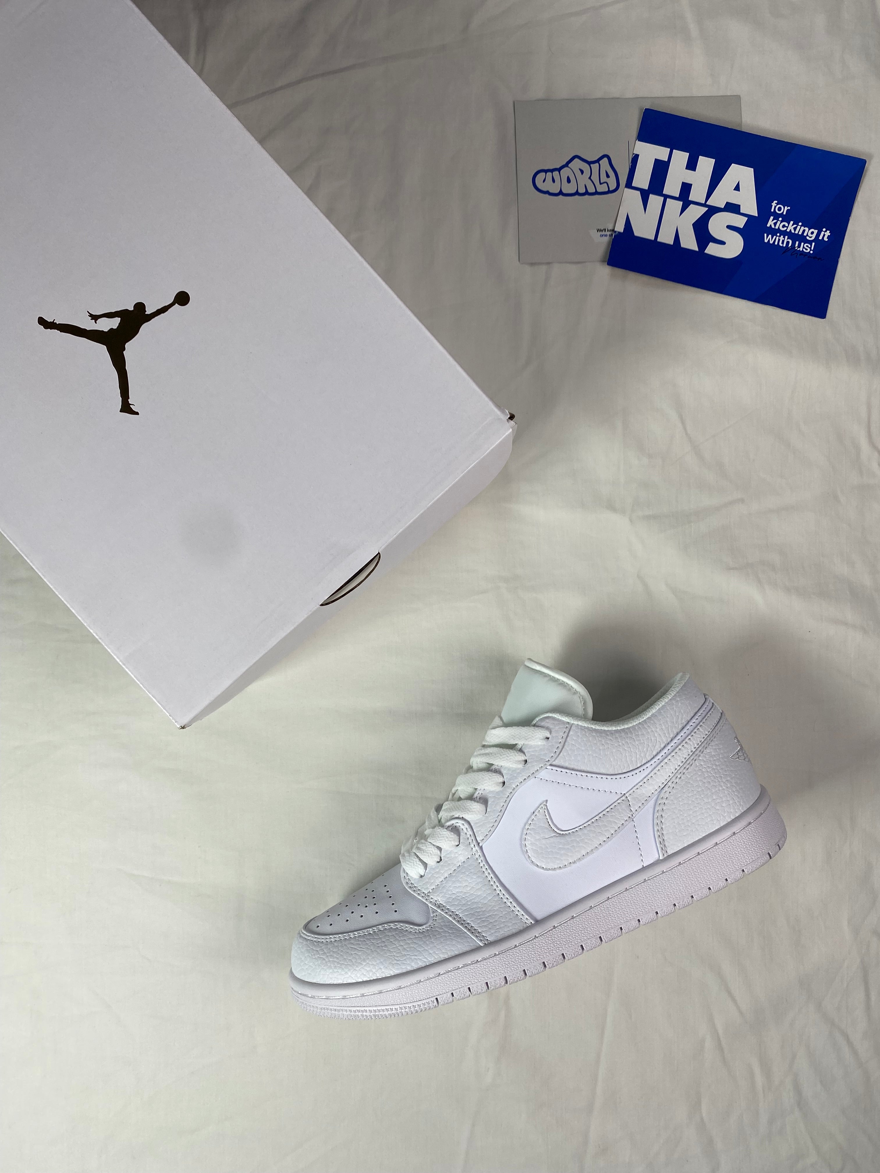 Air Jordan 1 Low 'Triple White'