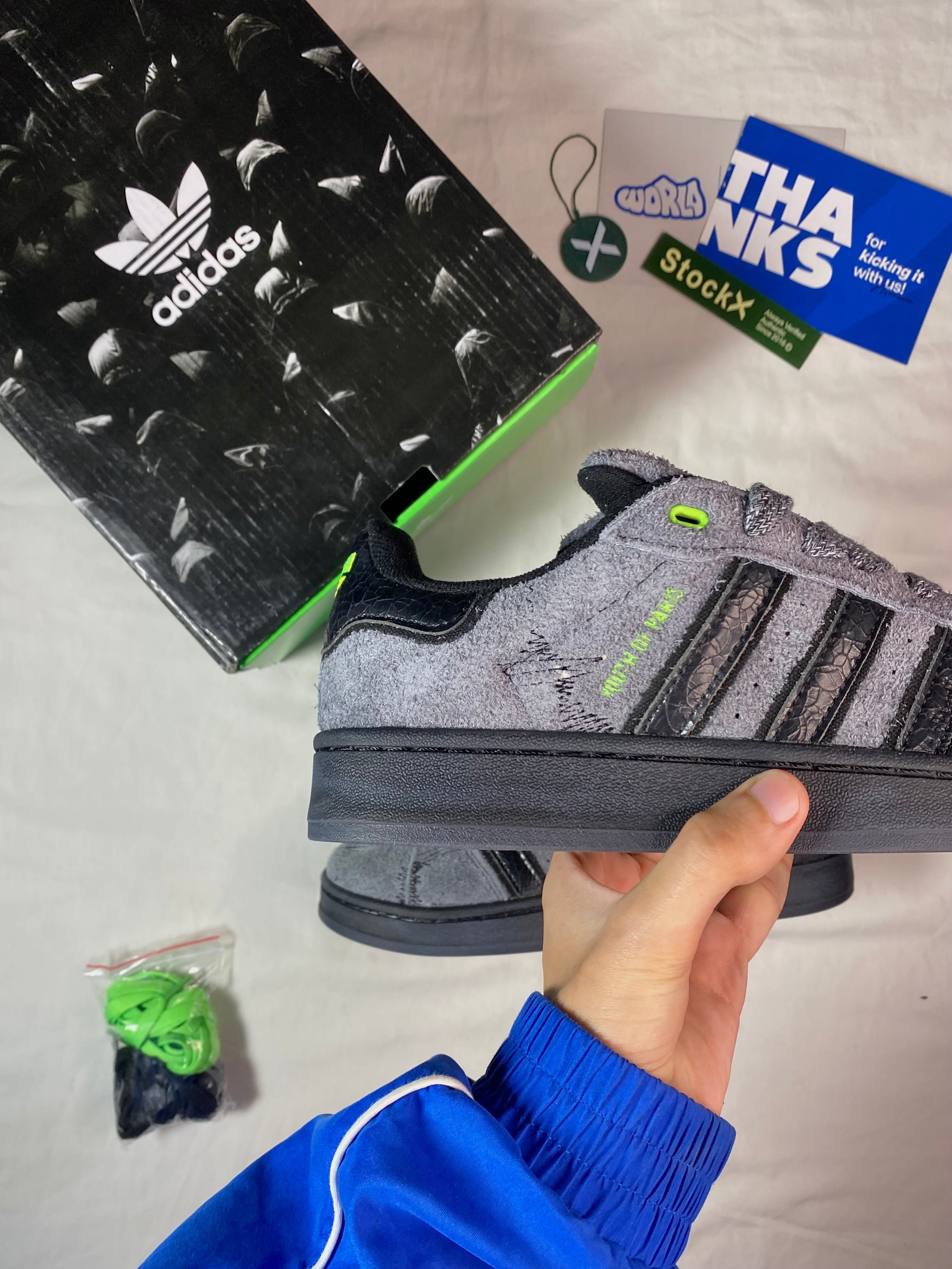 adidas Youth of Paris x Campus 00s 'Carbon'