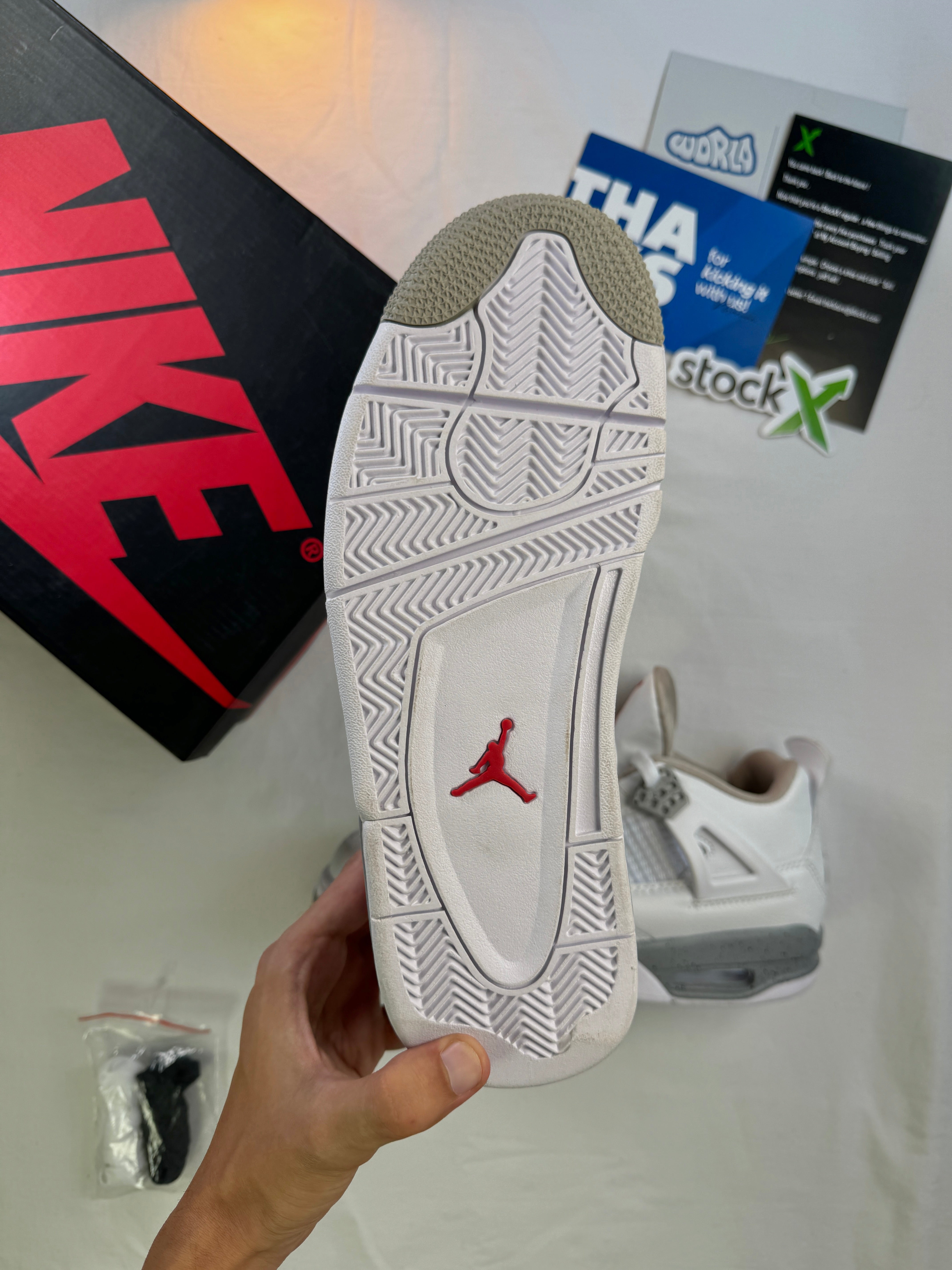 AIR JORDAN 4 RETRO 'WHITE OREO'