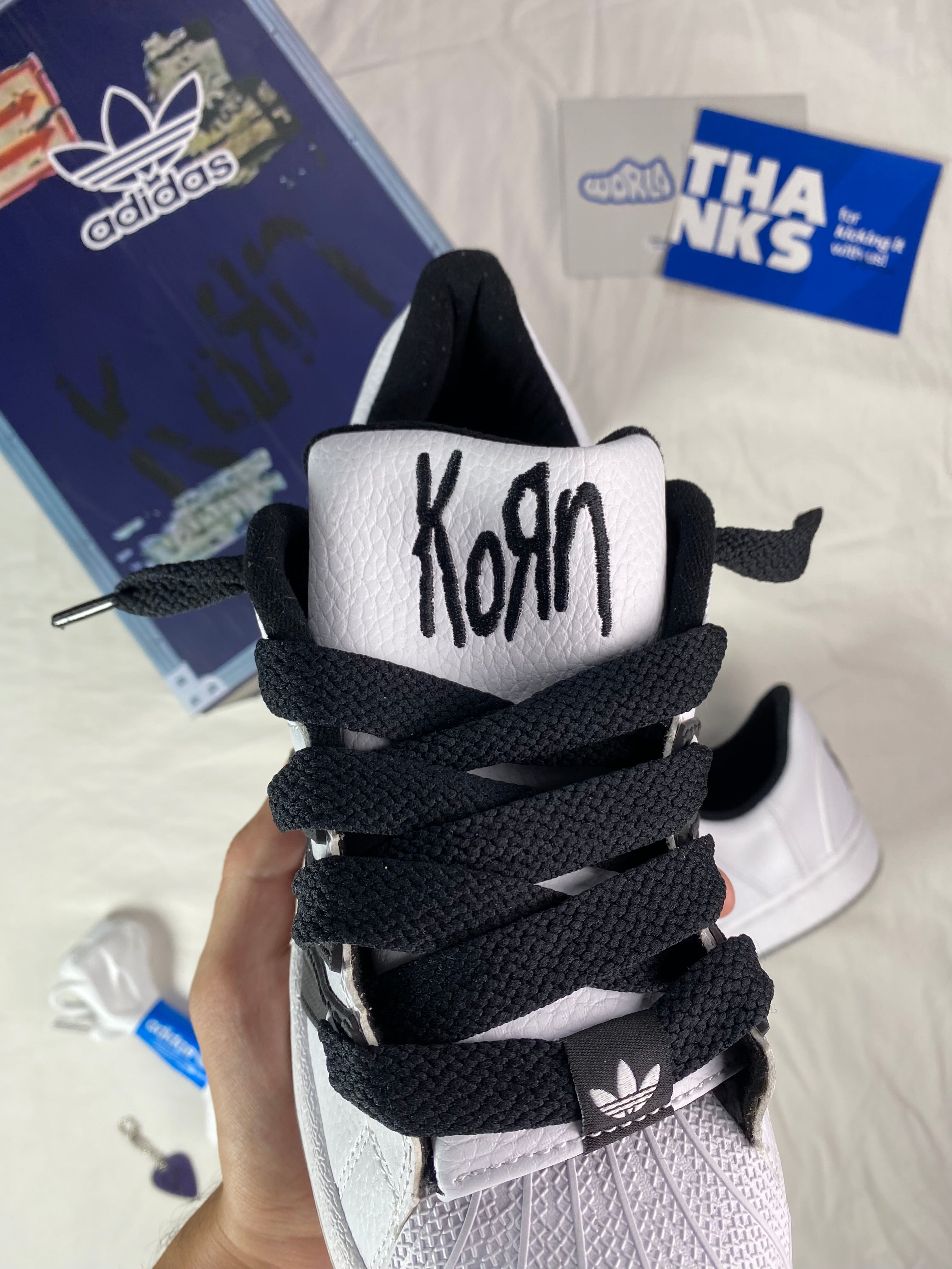 adidas Korn x Superstar Supermodified 'White Black'