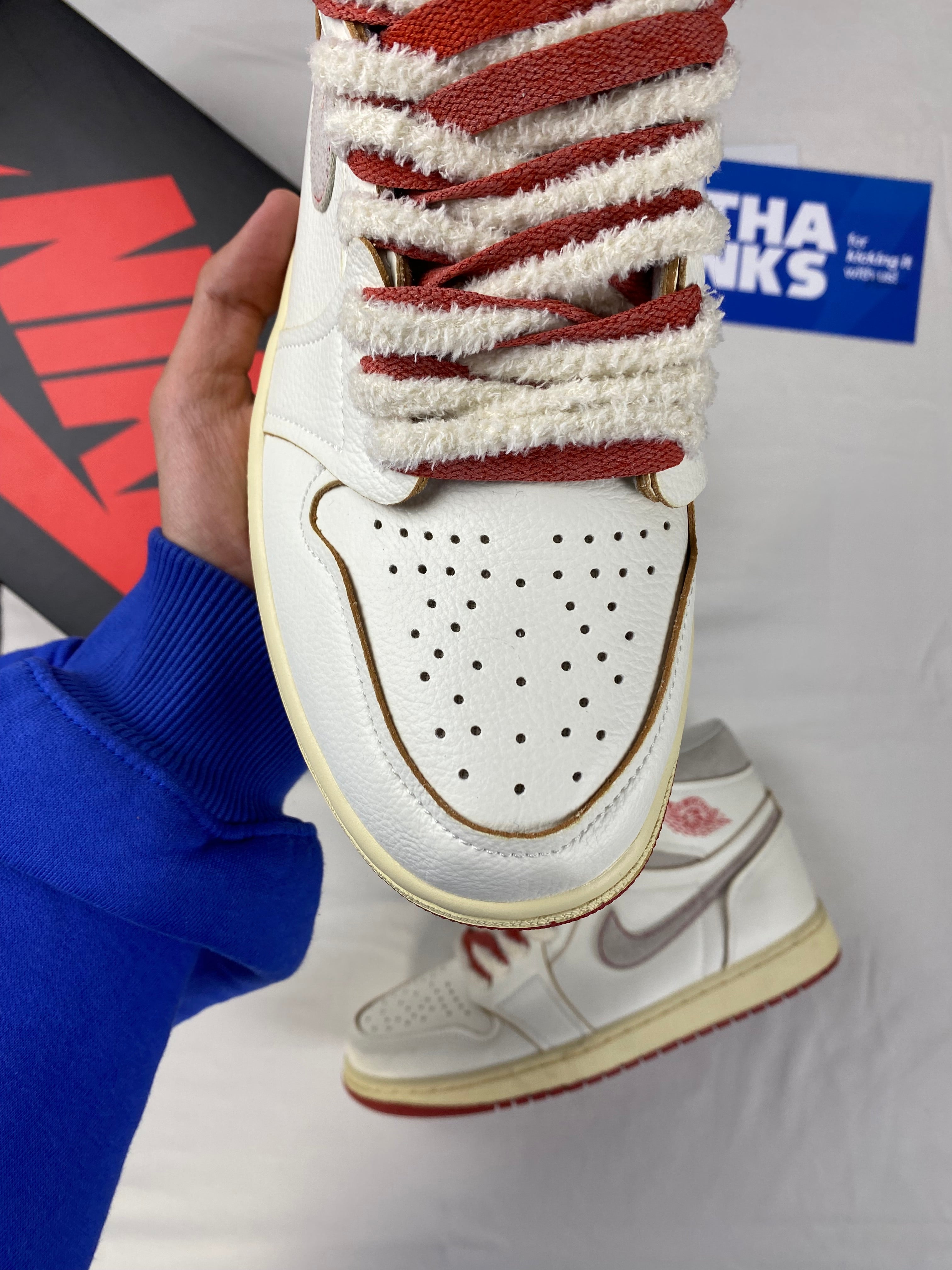 Jordan 1 Retro High OG 'Sail Cinnabar'