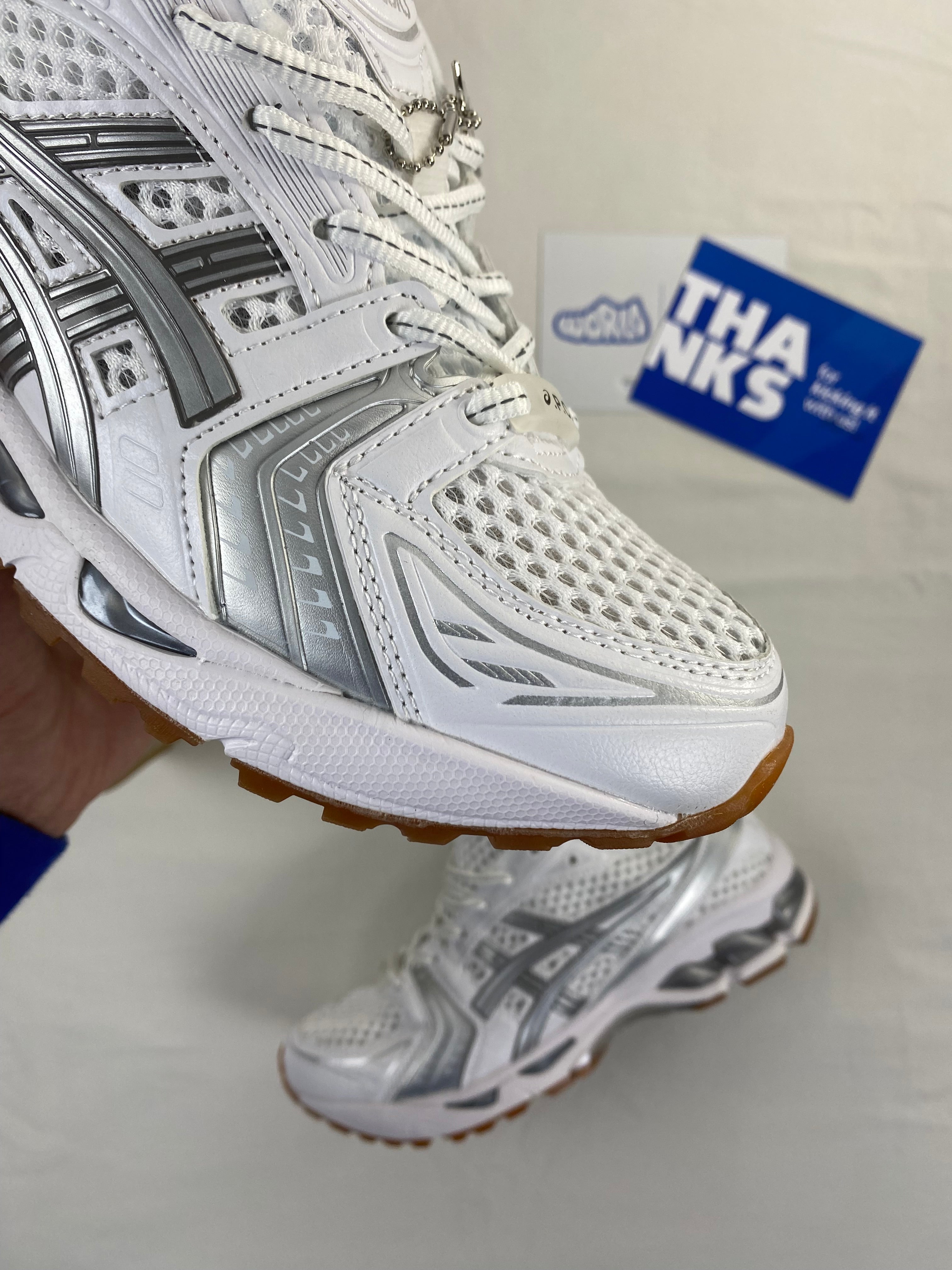 ASICS A.P.C. x Gel Kayano 14 'White Pure Silver'