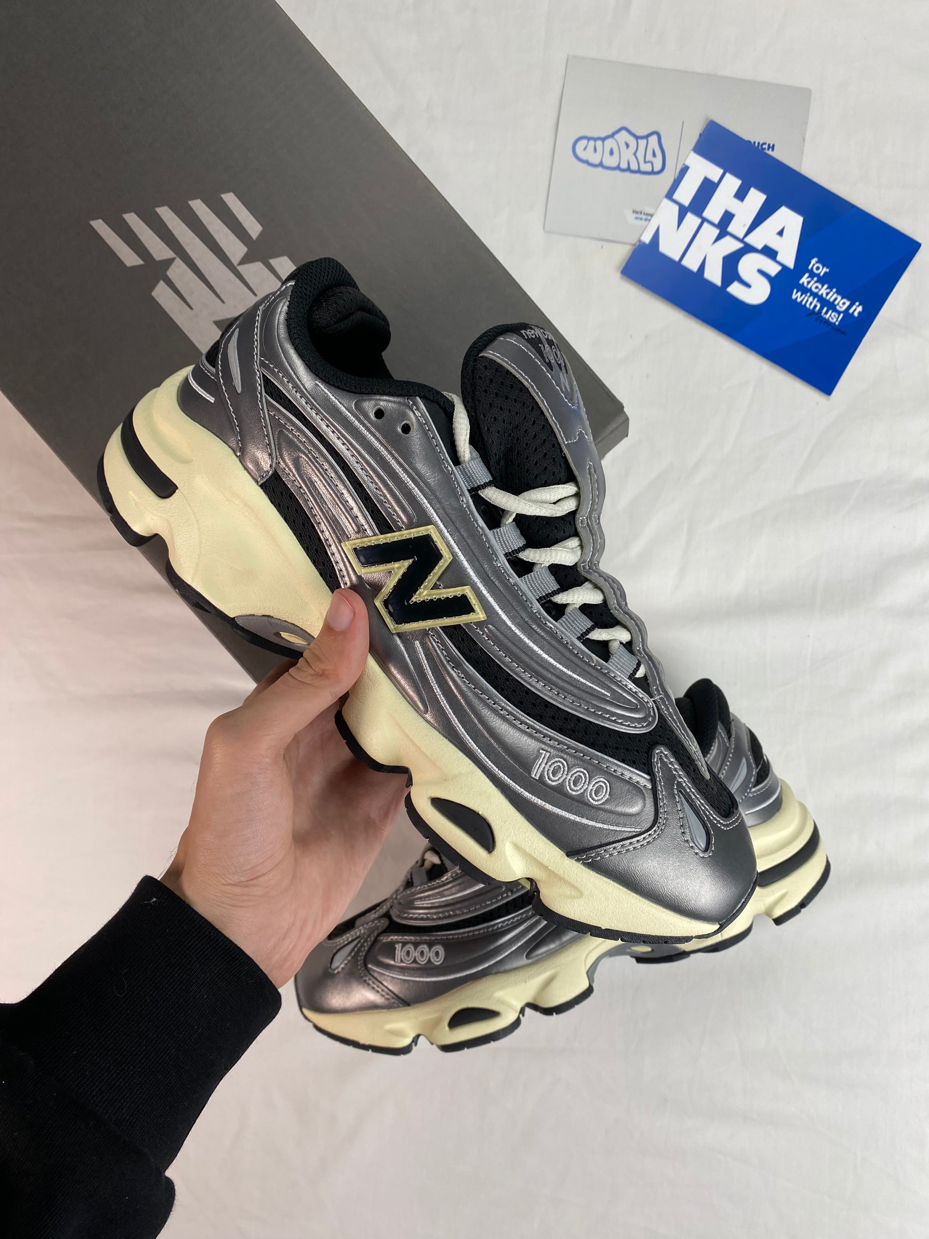 New Balance 1000 'Silver Metallic'