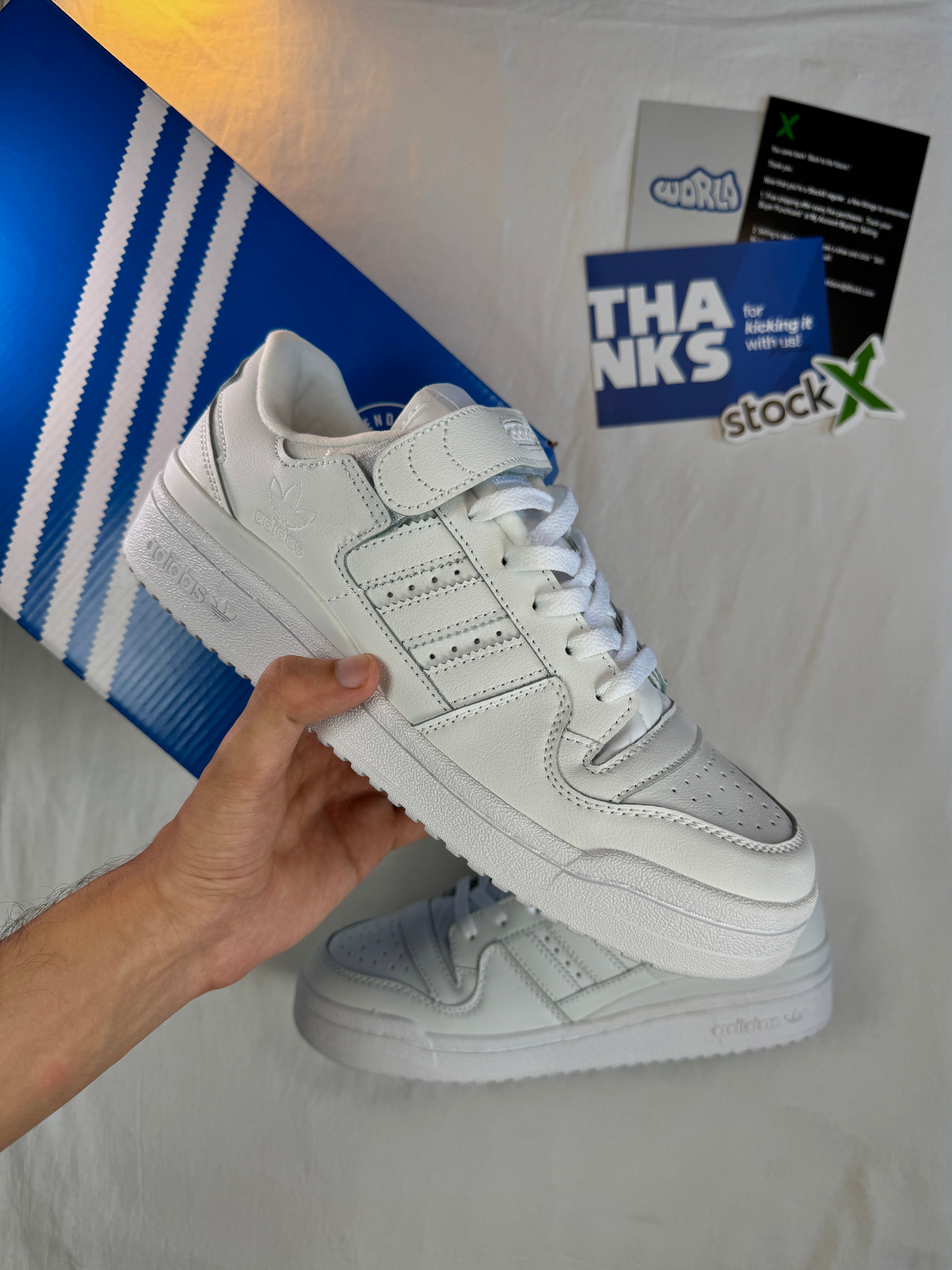 adidas FORUM LOW 'TRIPLE WHITE'
