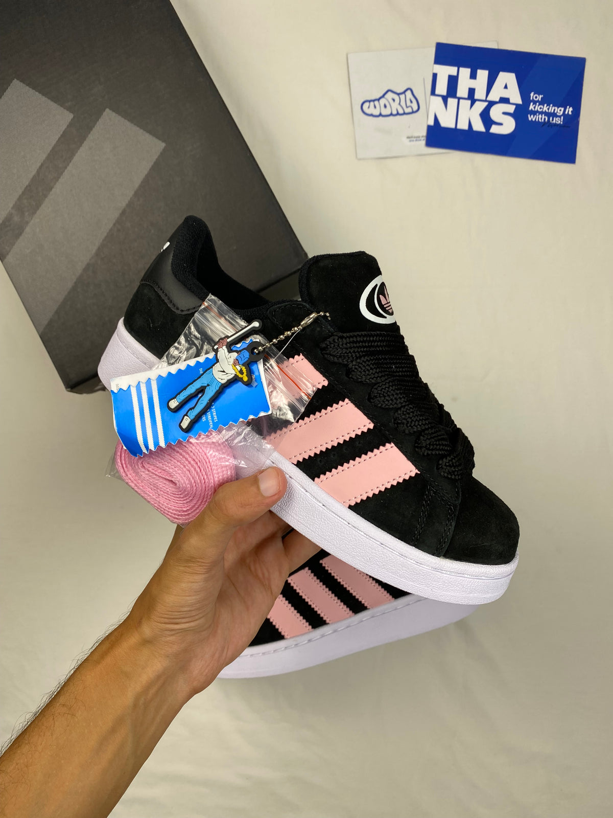 adidas Campus 00s 'Black True Pink'
