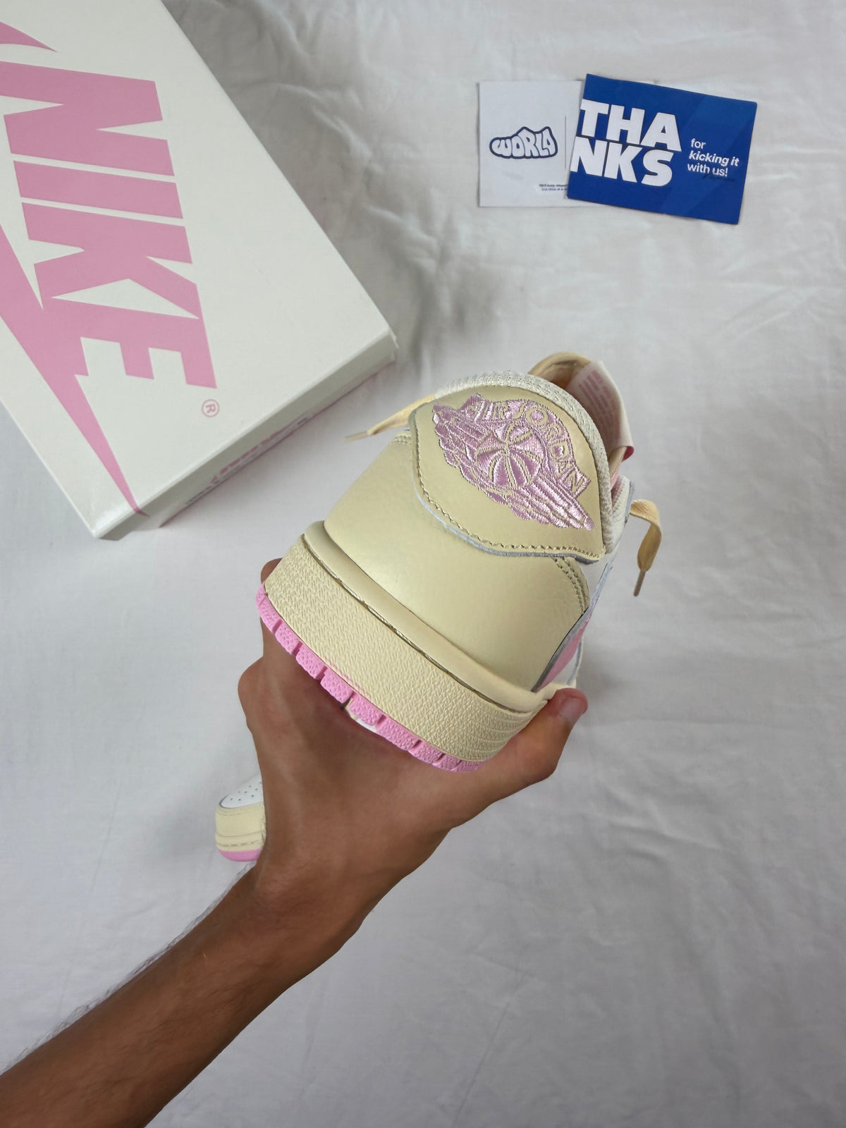 Travis Scott x Jordan 1 Retro Low OG 'Shy Pink'