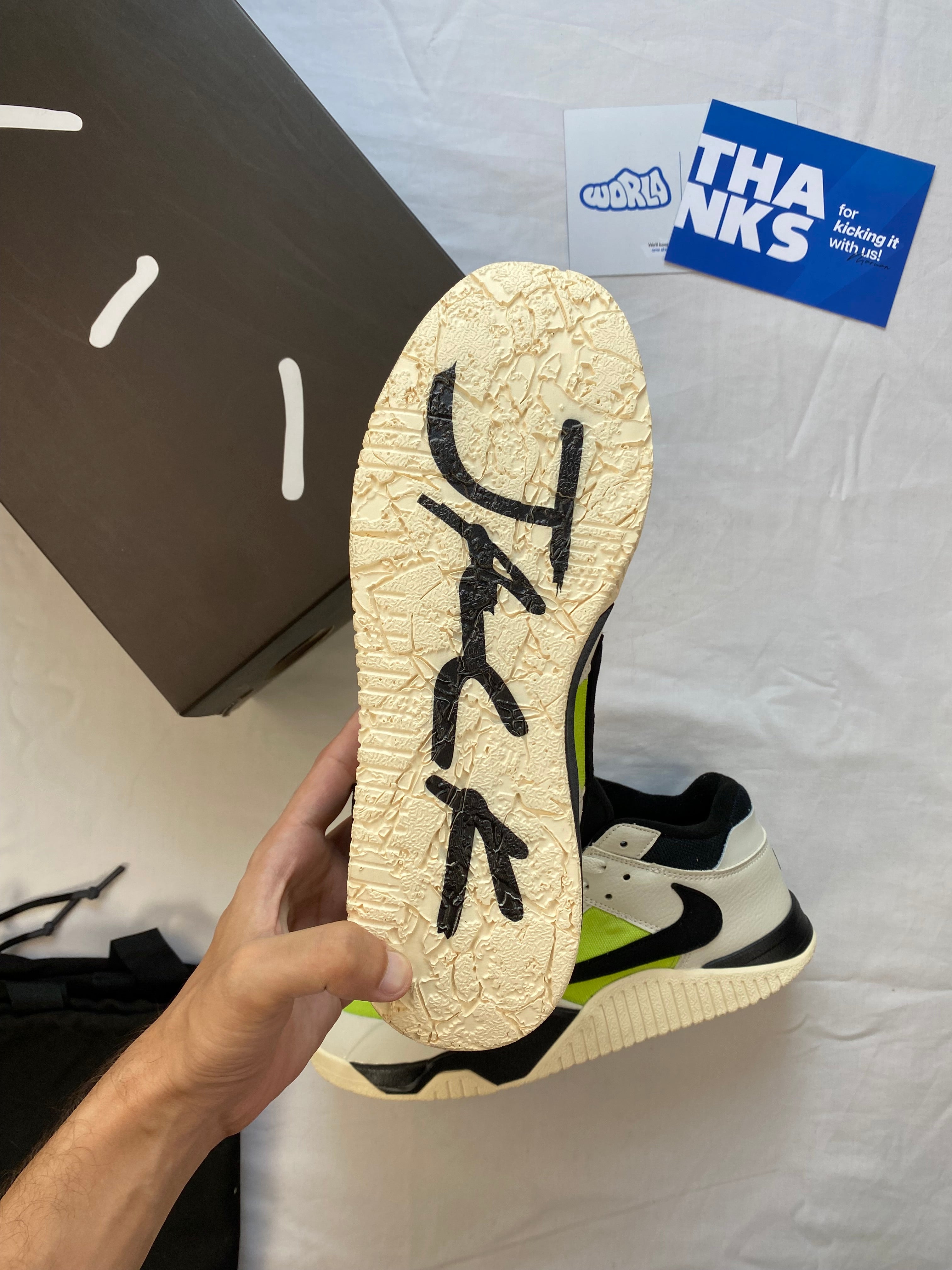 Travis Scott x Jordan Jumpman Jack TR 'Bright Cactus'