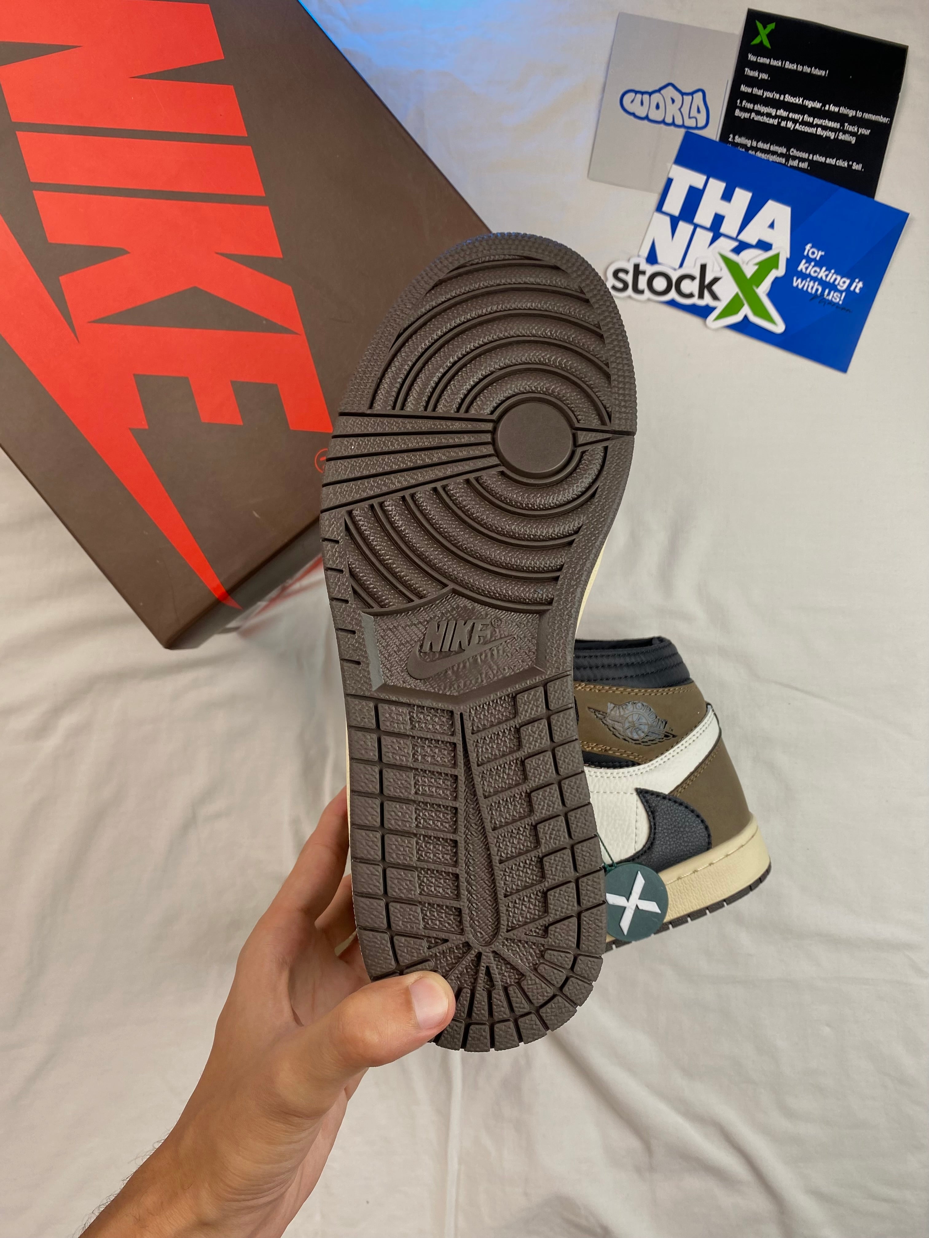 Travis Scott x Air Jordan 1 Retro High 'Mocha'