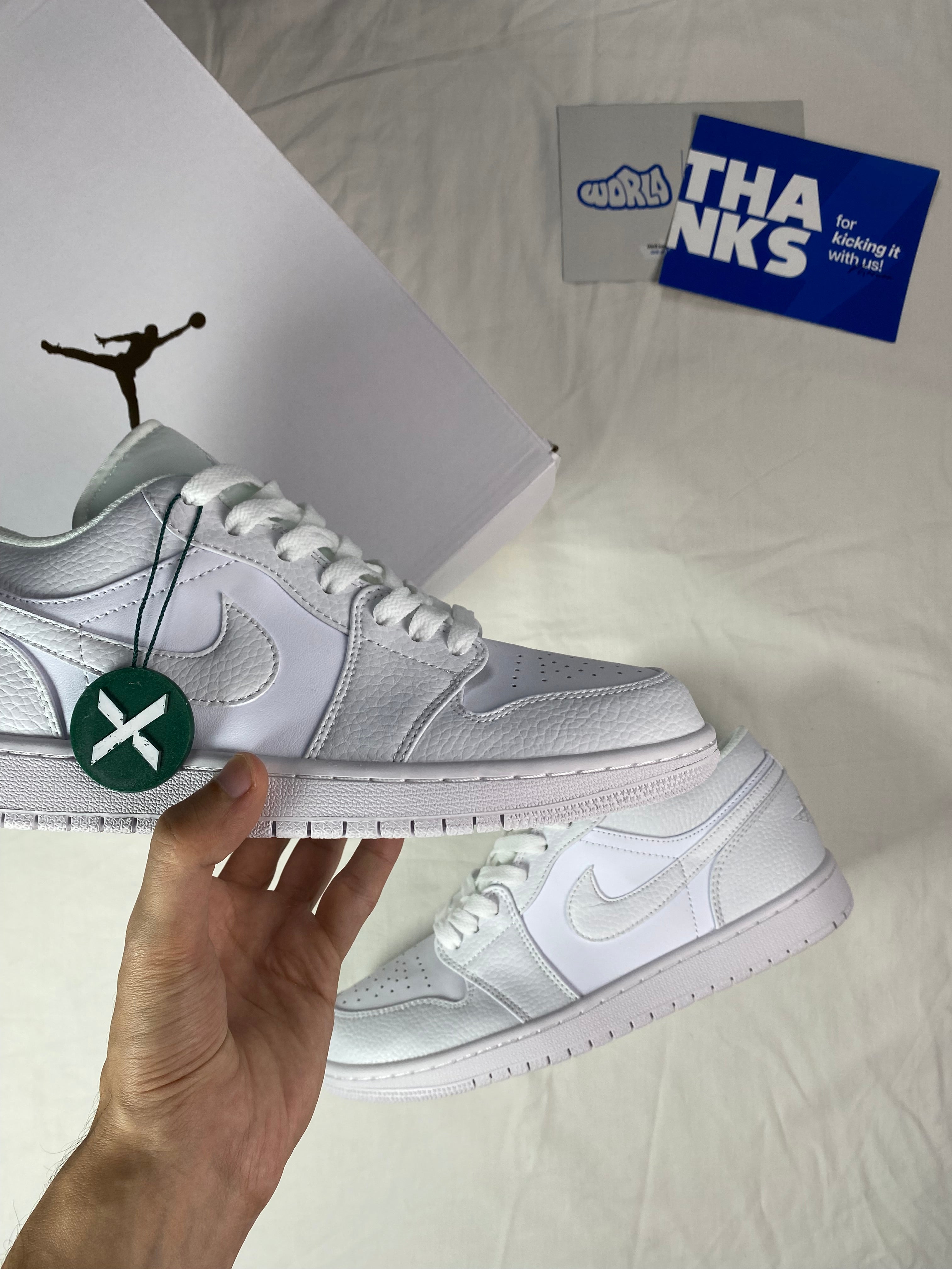 Air Jordan 1 Low 'Triple White'
