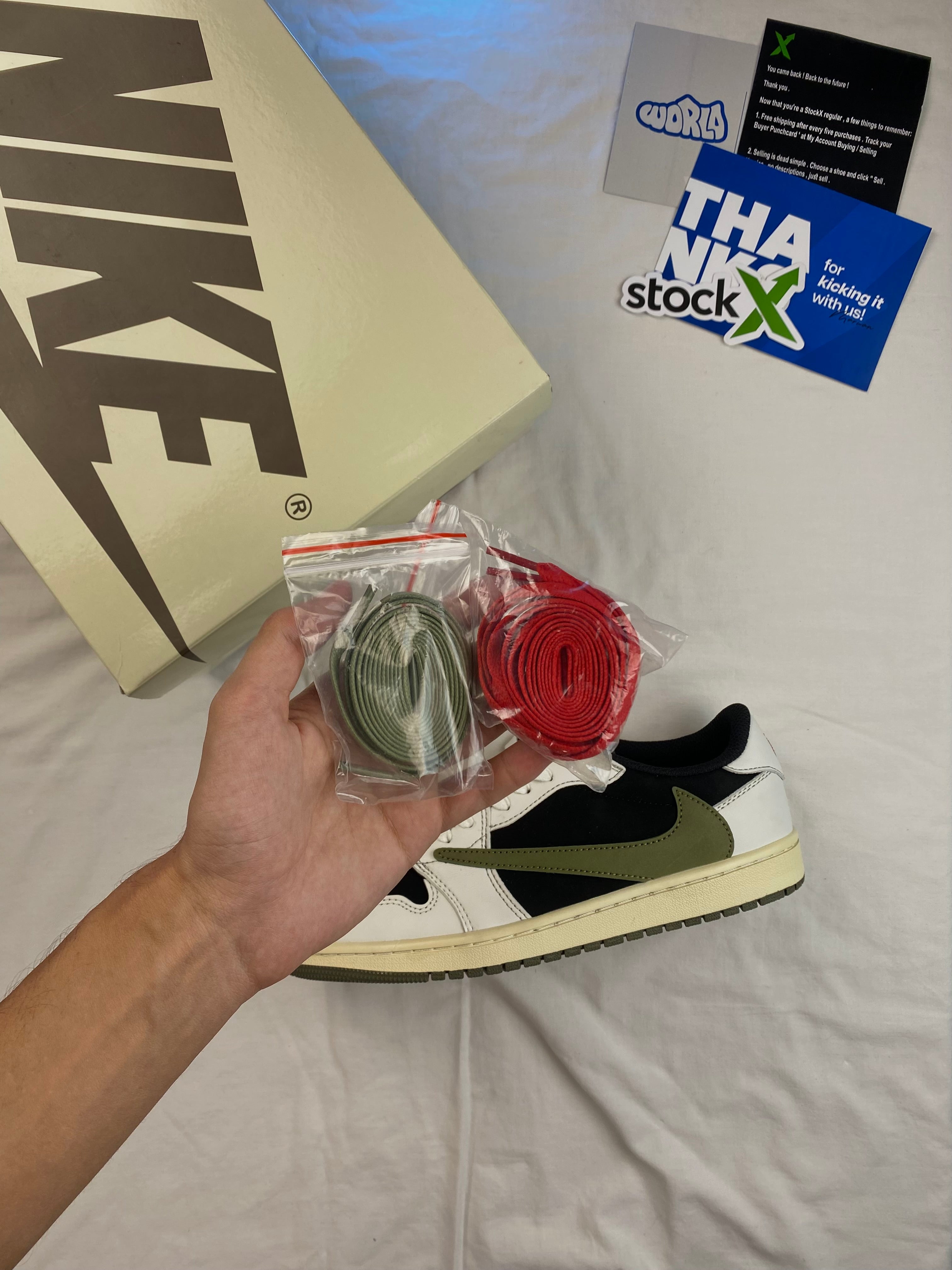 Travis Scott x Air Jordan 1 Low 'Olive'