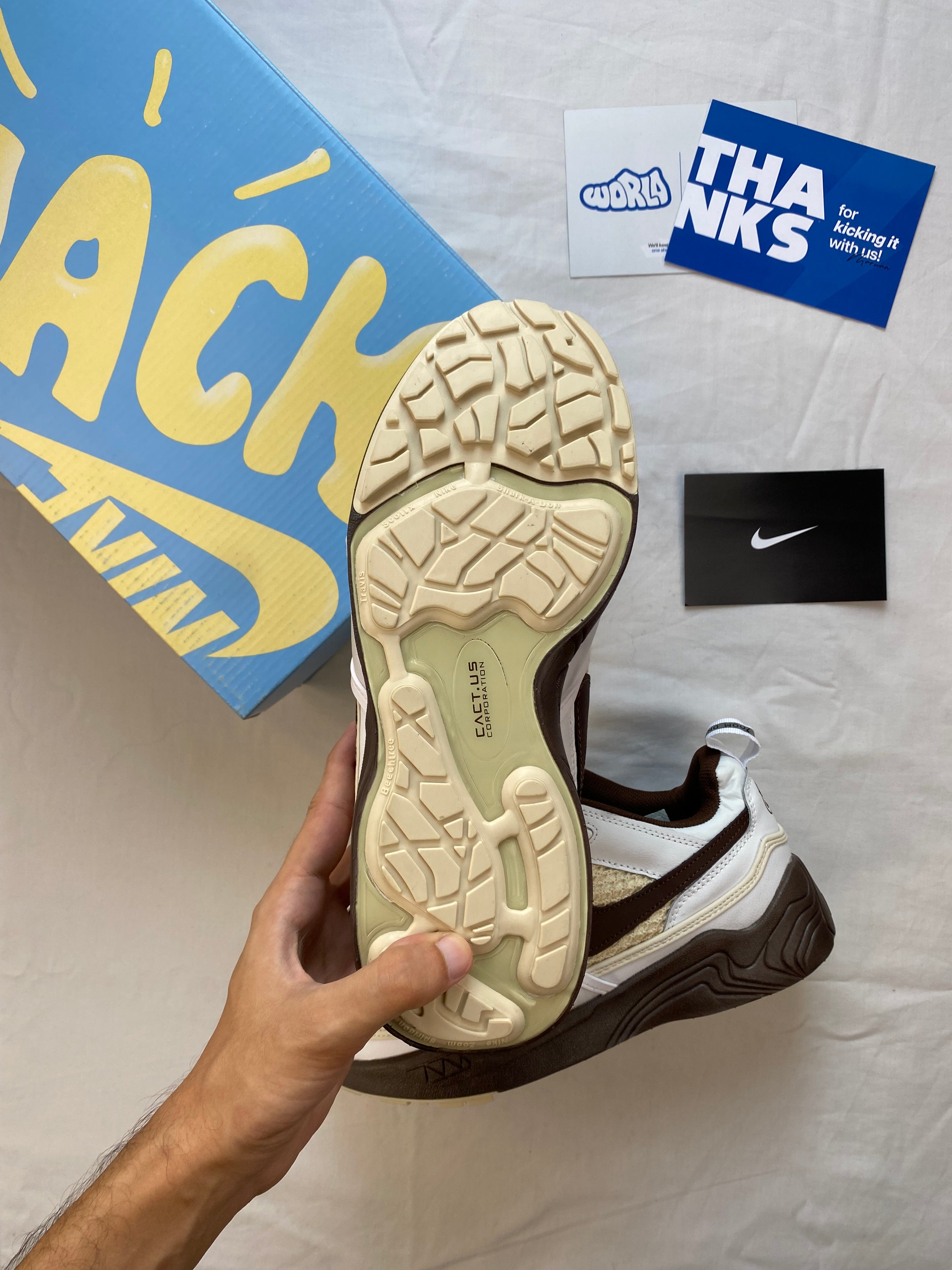 Travis Scott x Zoom Field Jaxx 'Light Chocolate'