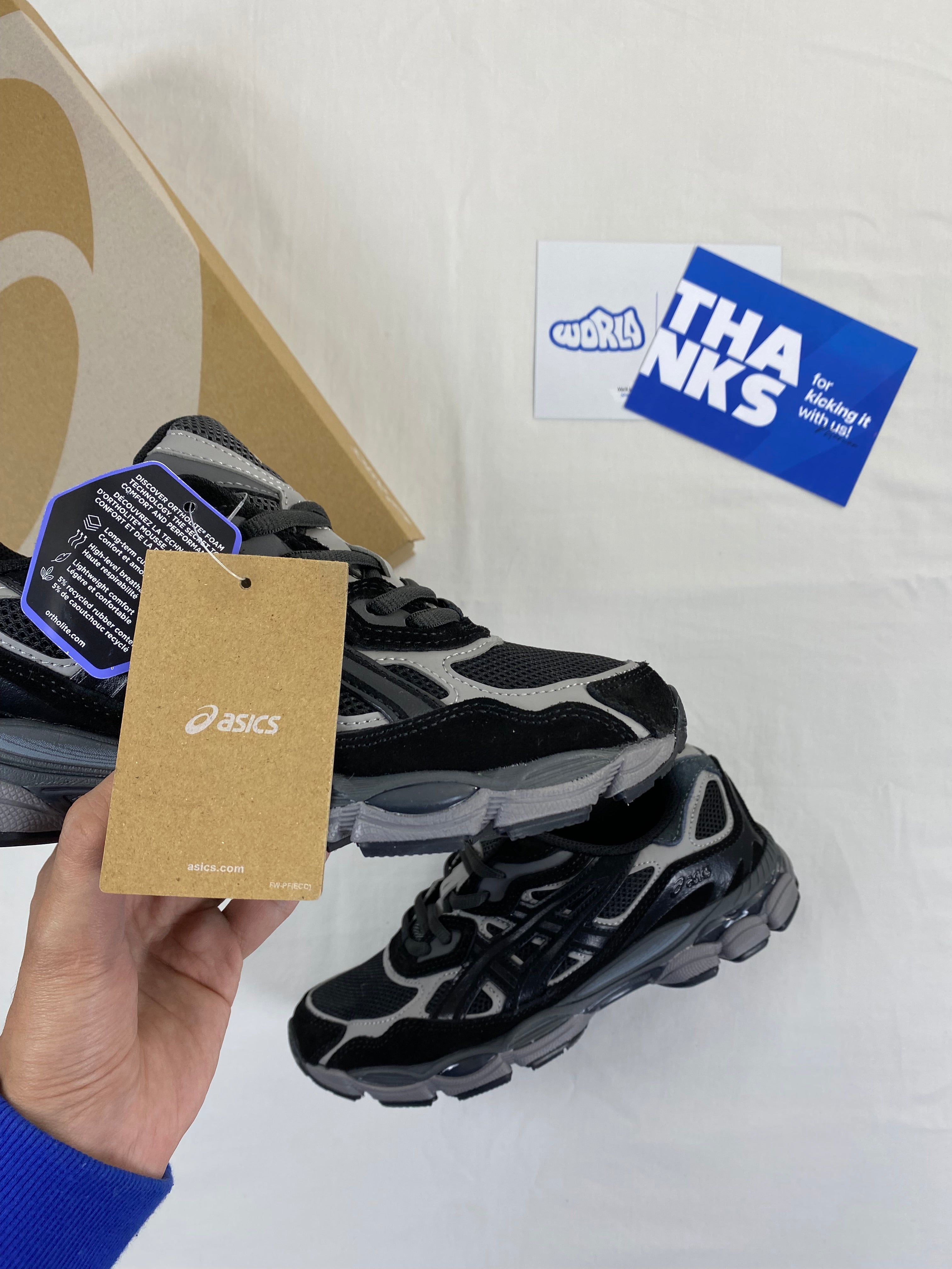ASICS Gel NYC 'Graphite Grey Black'