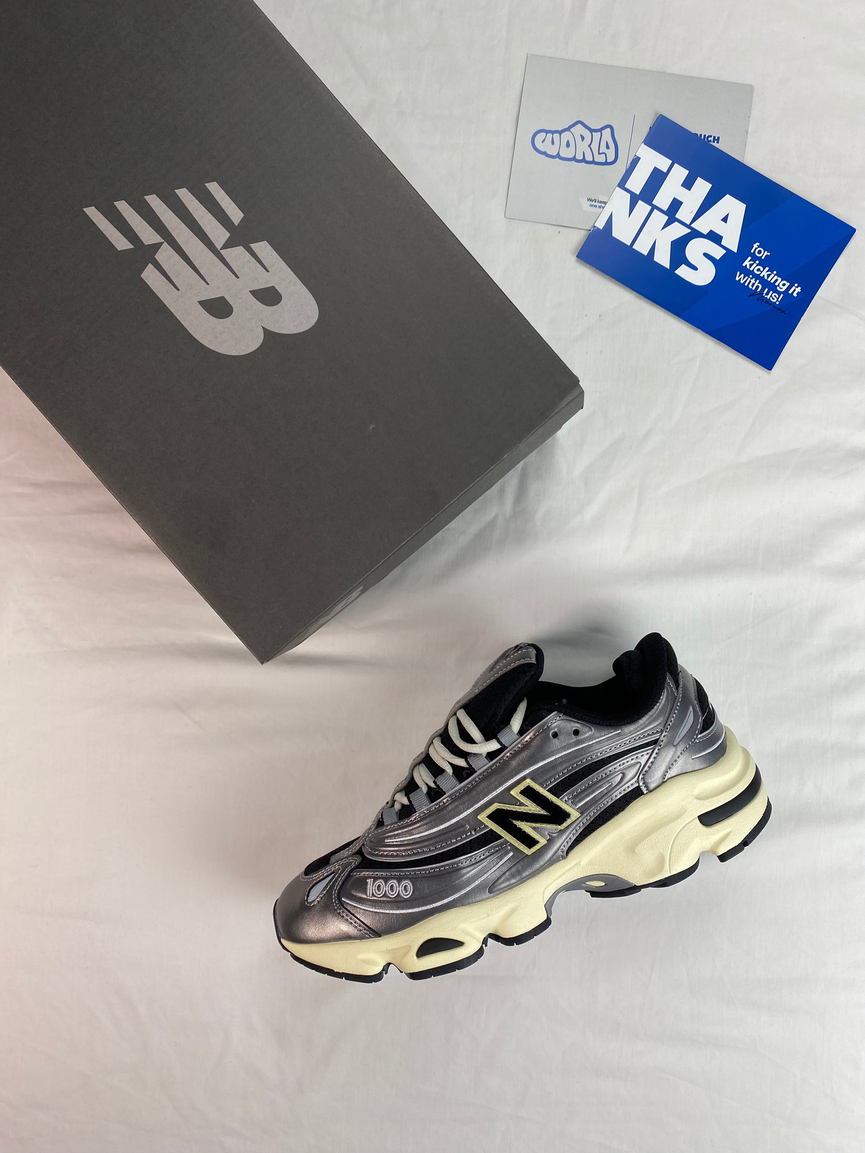 New Balance 1000 'Silver Metallic'