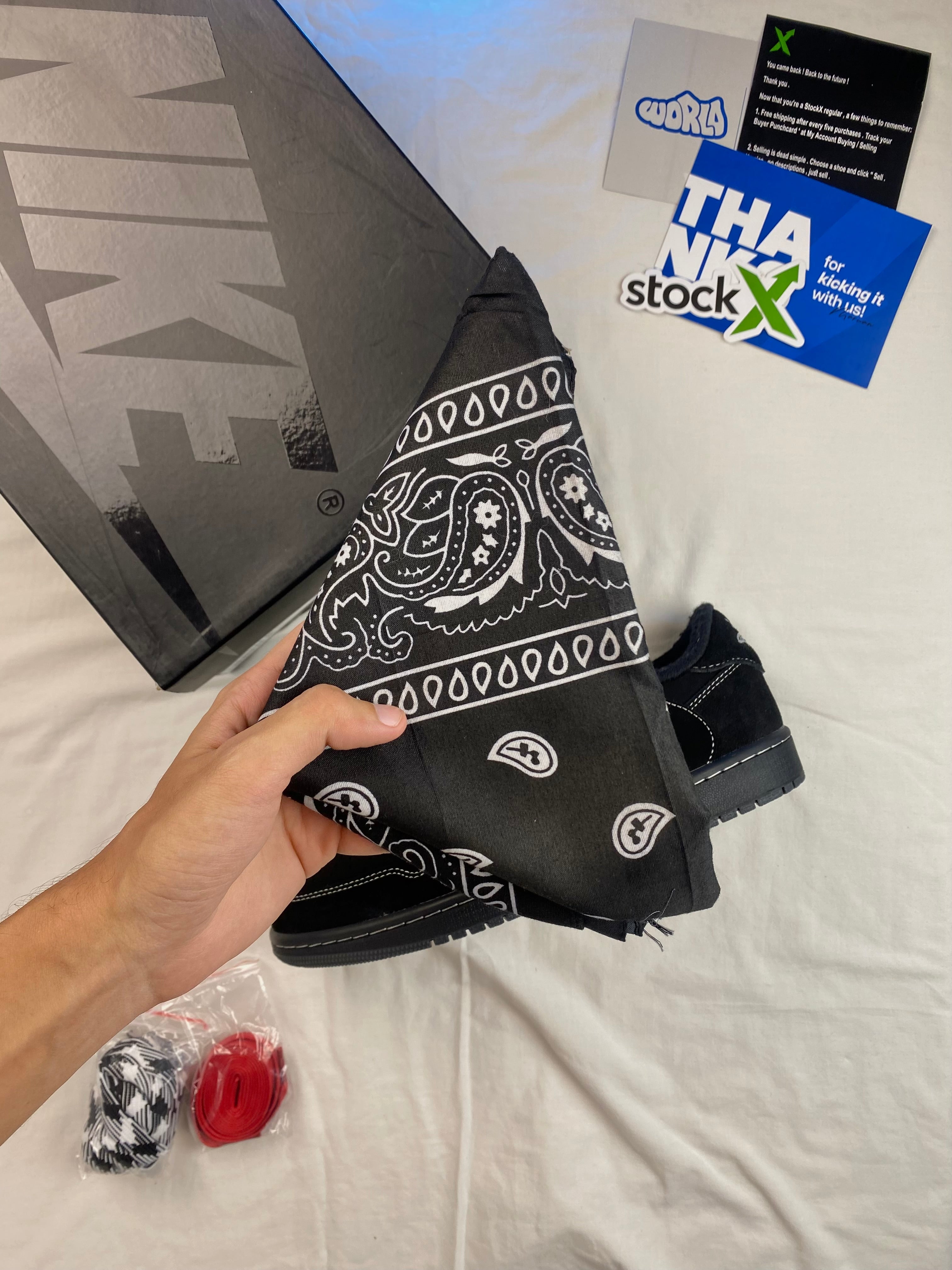 Travis Scott x Air Jordan 1 Low OG SP 'Black Phantom'