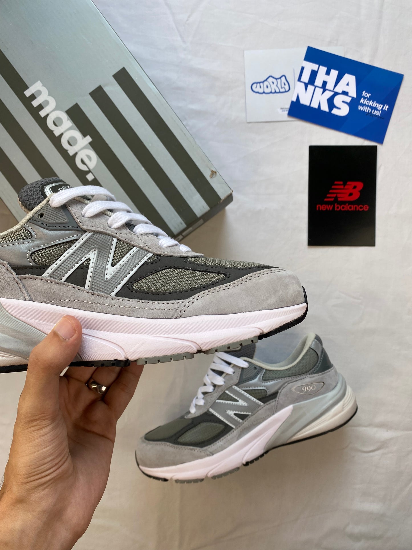 New Balance Teddy Santis x 990v6 Made in USA 'Grey Black'