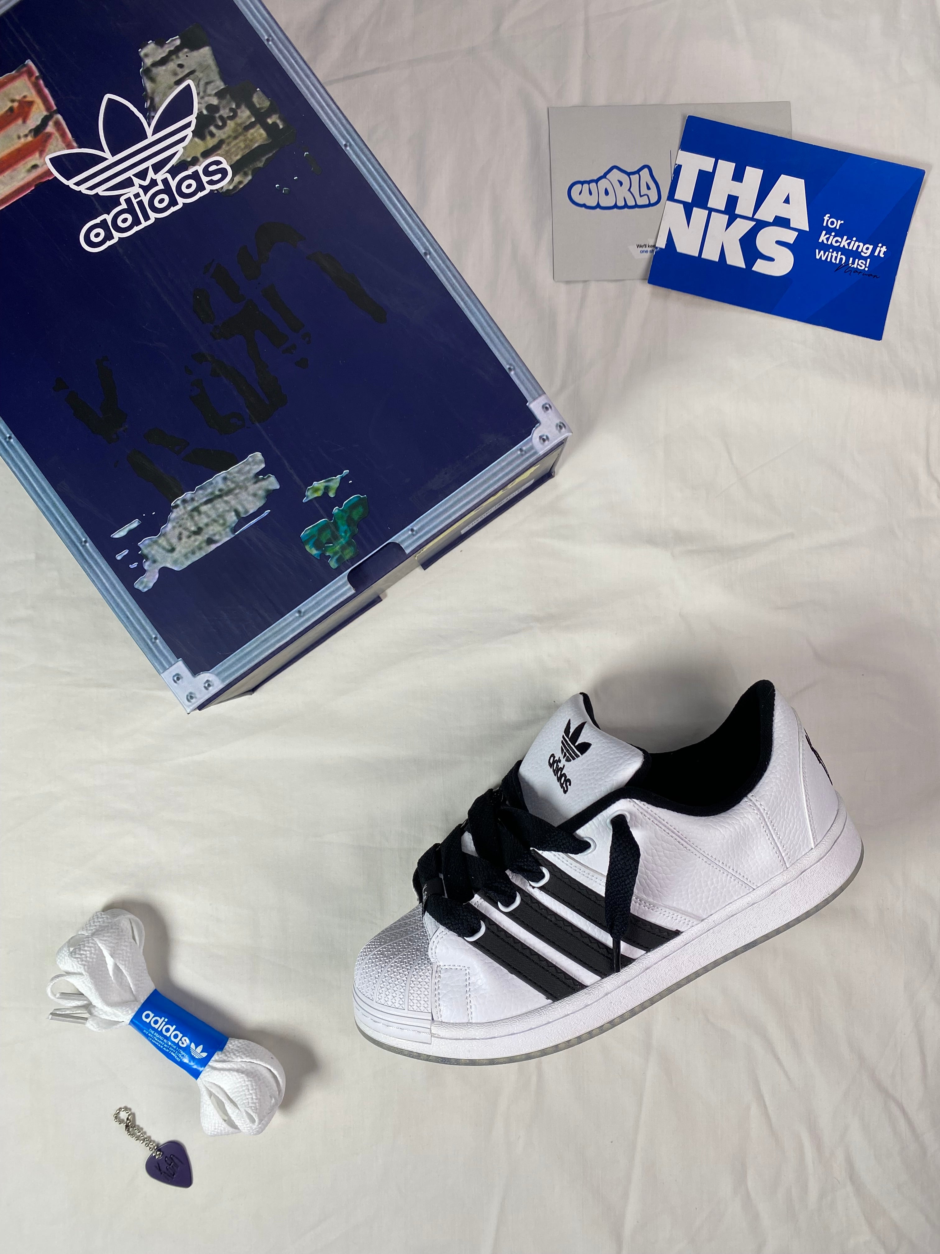 adidas Korn x Superstar Supermodified 'White Black'