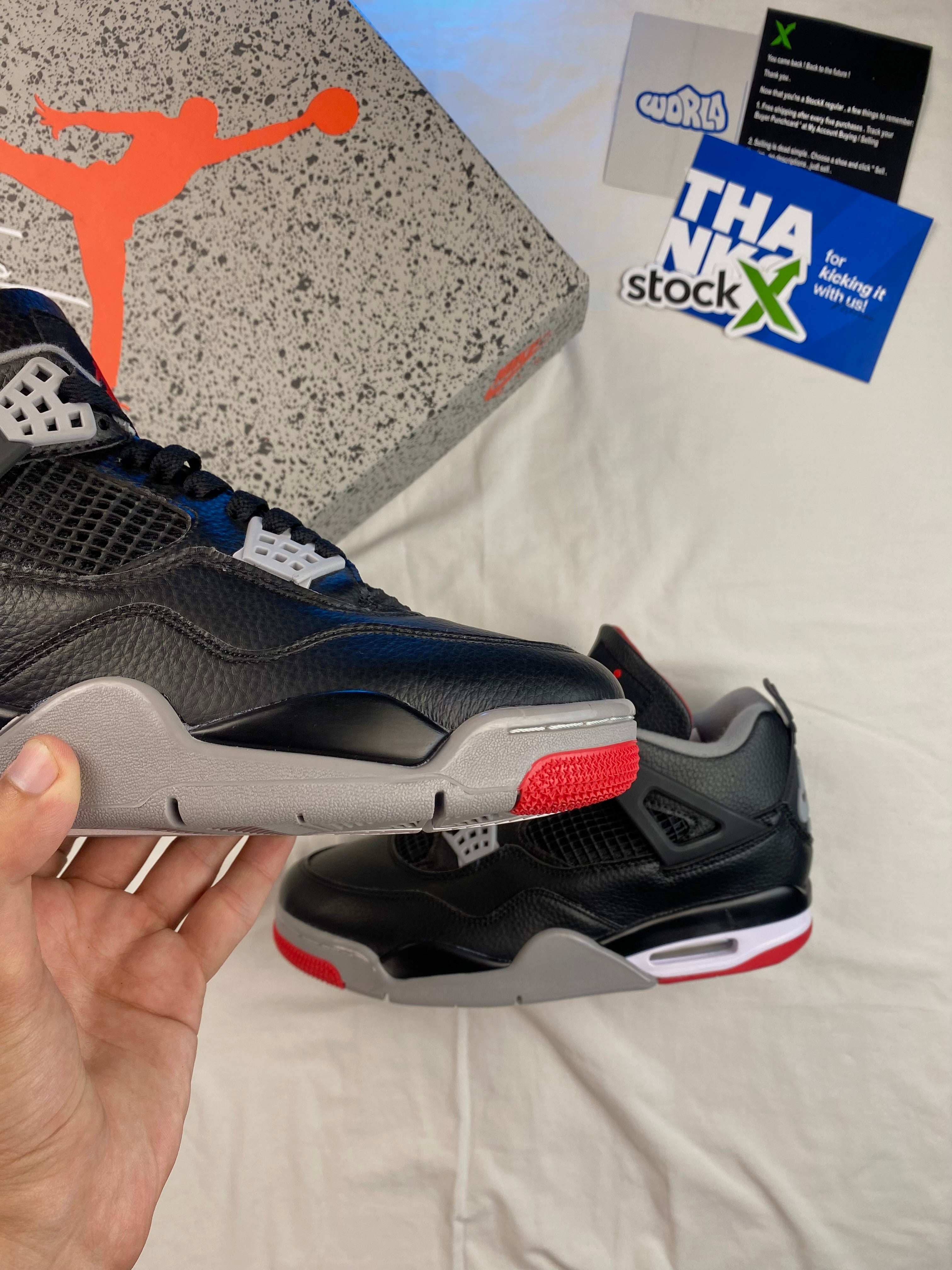 Air Jordan 4 Retro OG 'Bred' 2019