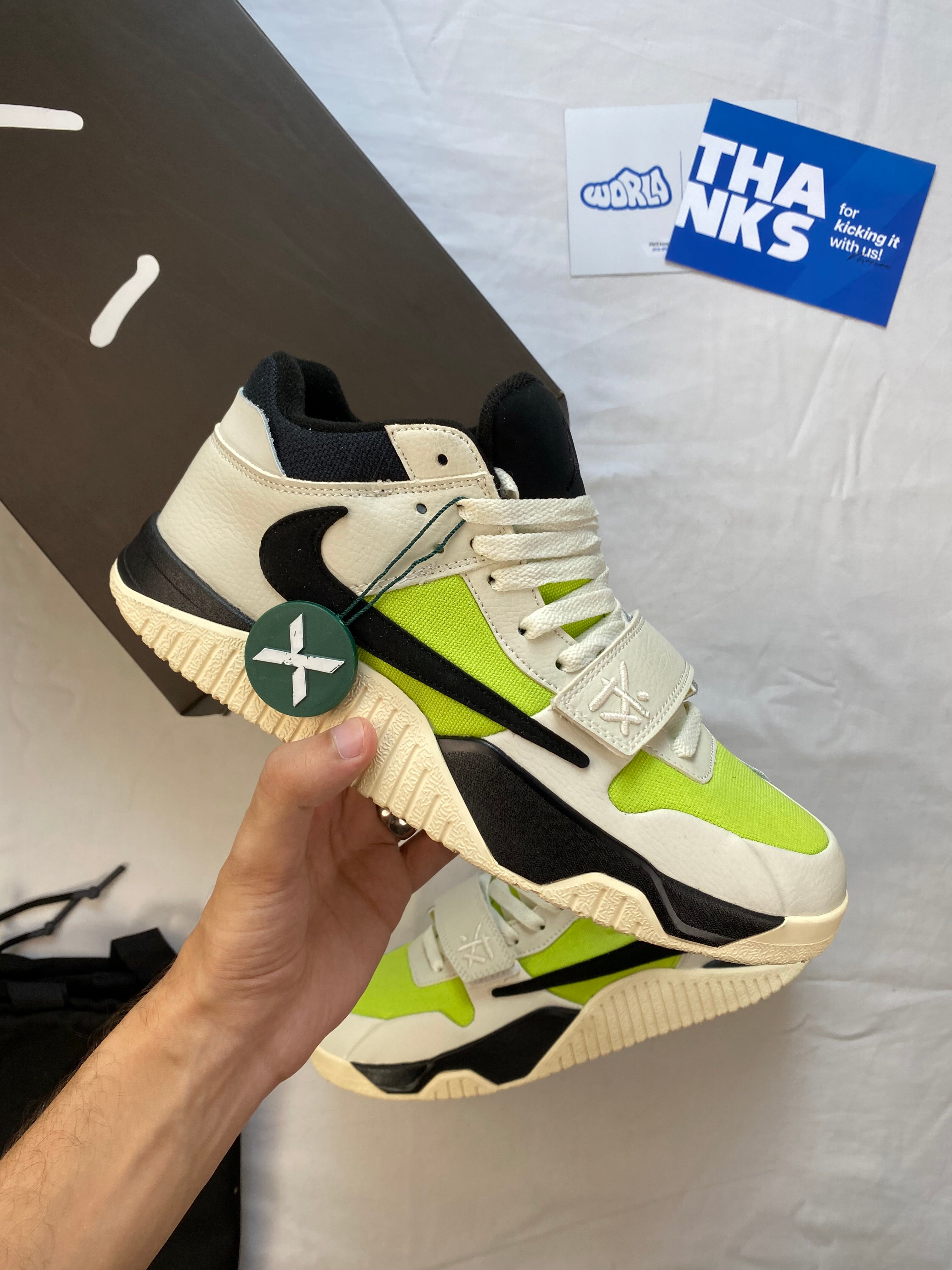 Travis Scott x Jordan Jumpman Jack TR 'Bright Cactus'