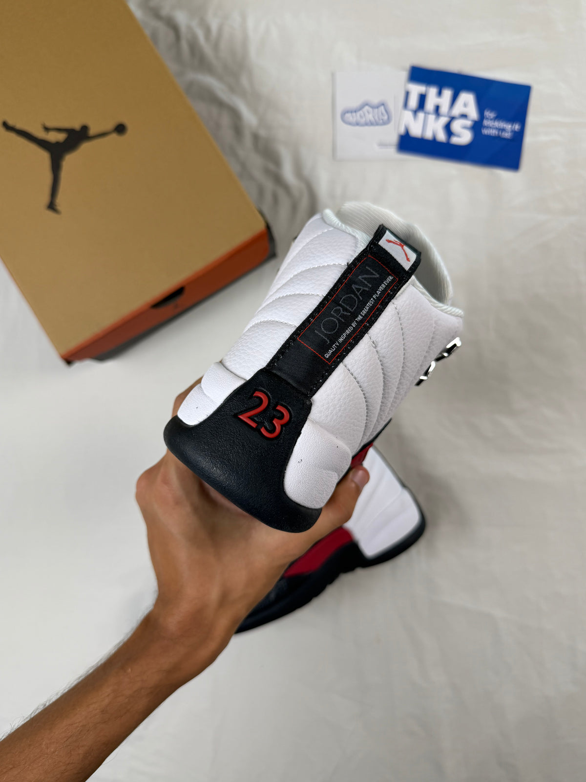 Jordan 12 Retro GS 'Red Taxi'