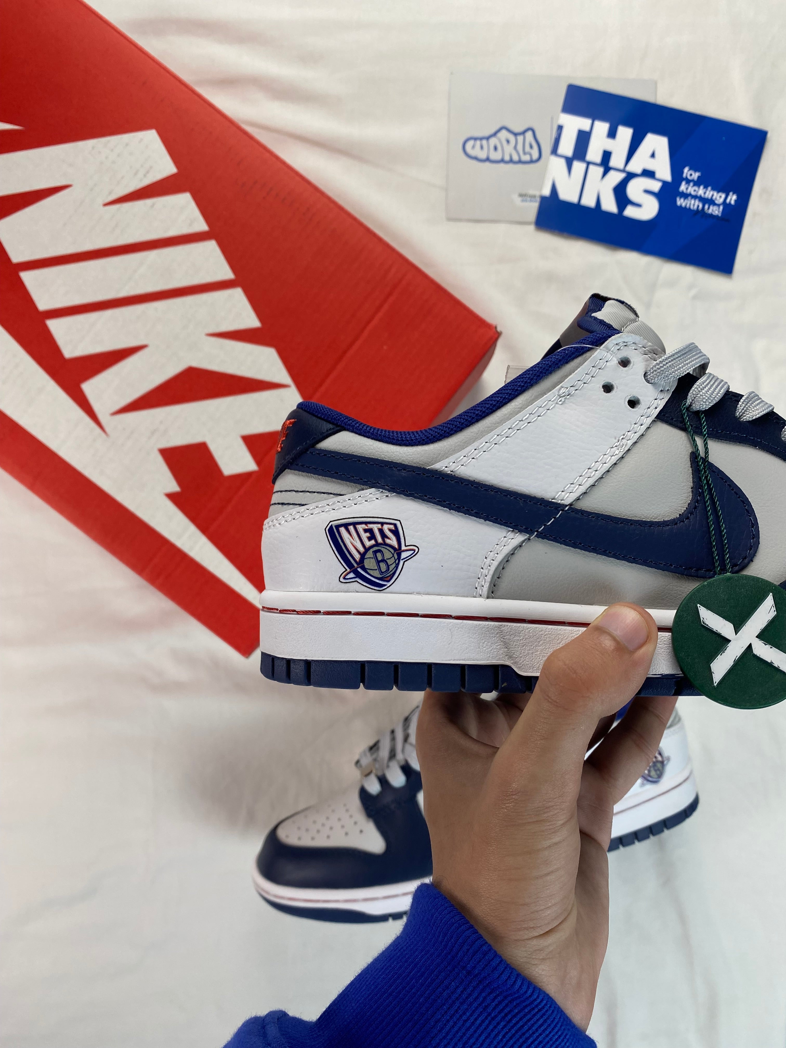 Nike NBA x Dunk Low EMB '75th Anniversary - Nets'