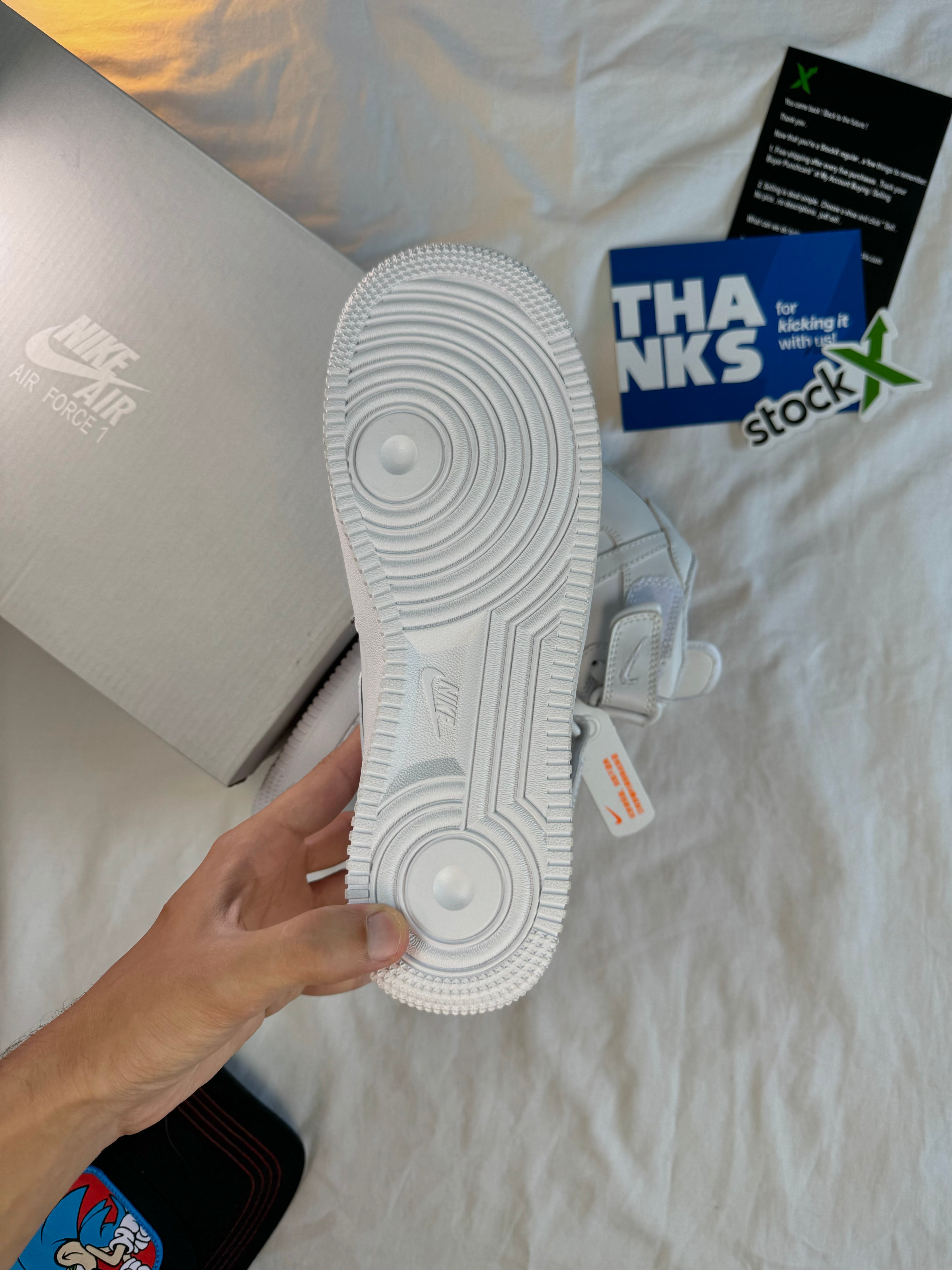 Nike Air Force 1 Mid '07 'Triple White'