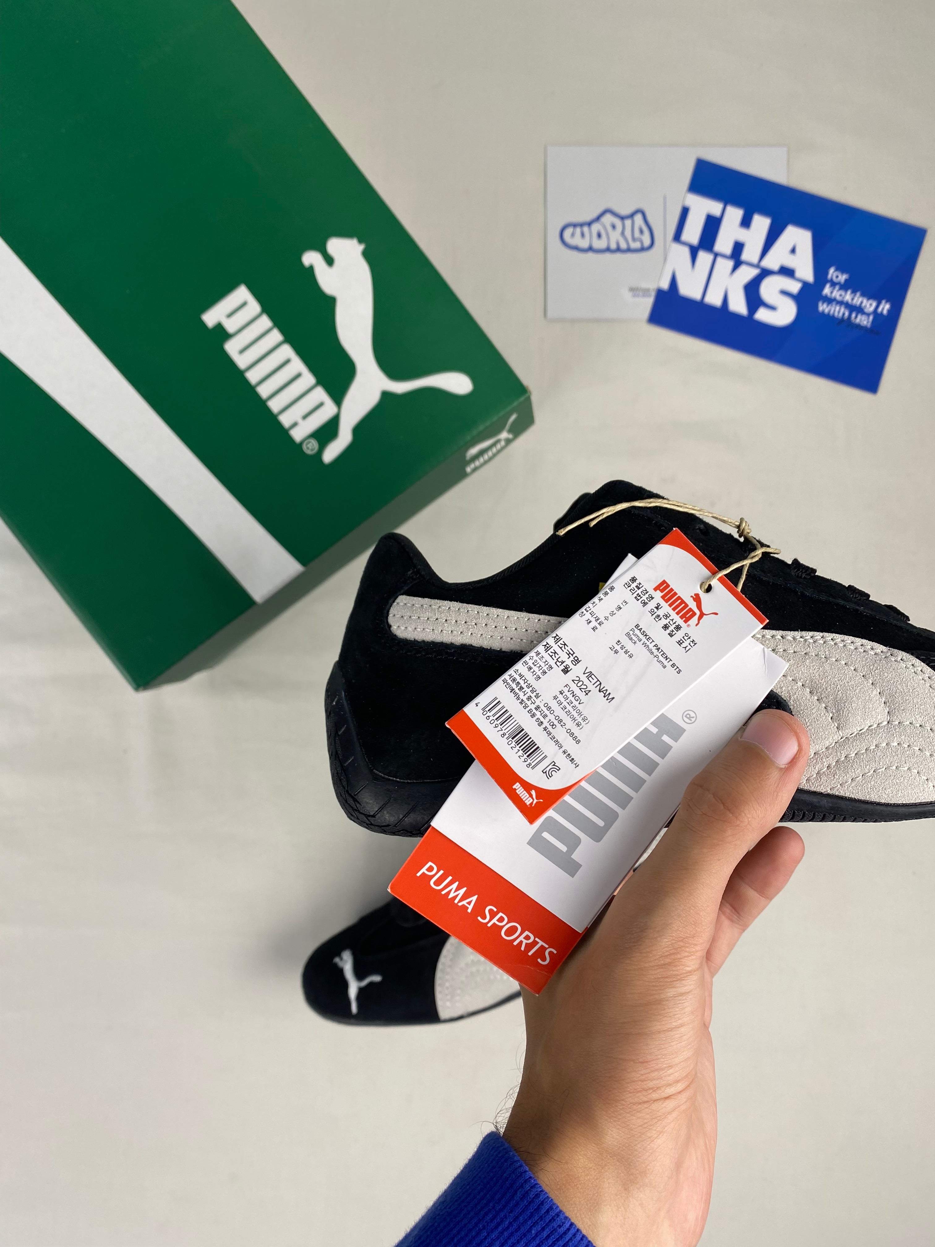 Puma Speedcat OG 'Black White'