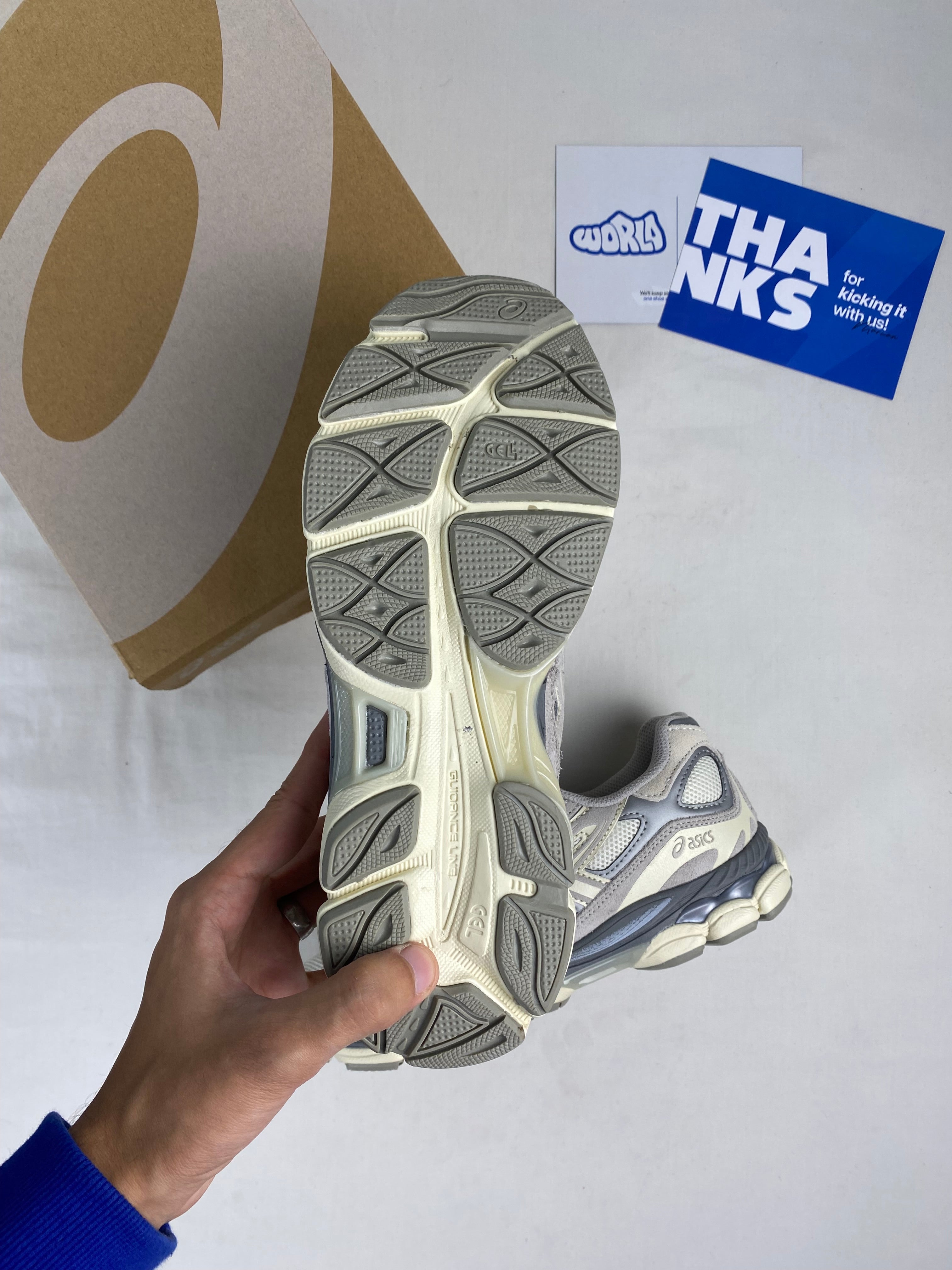 ASICS Gel NYC 'Cream Oyster Grey'