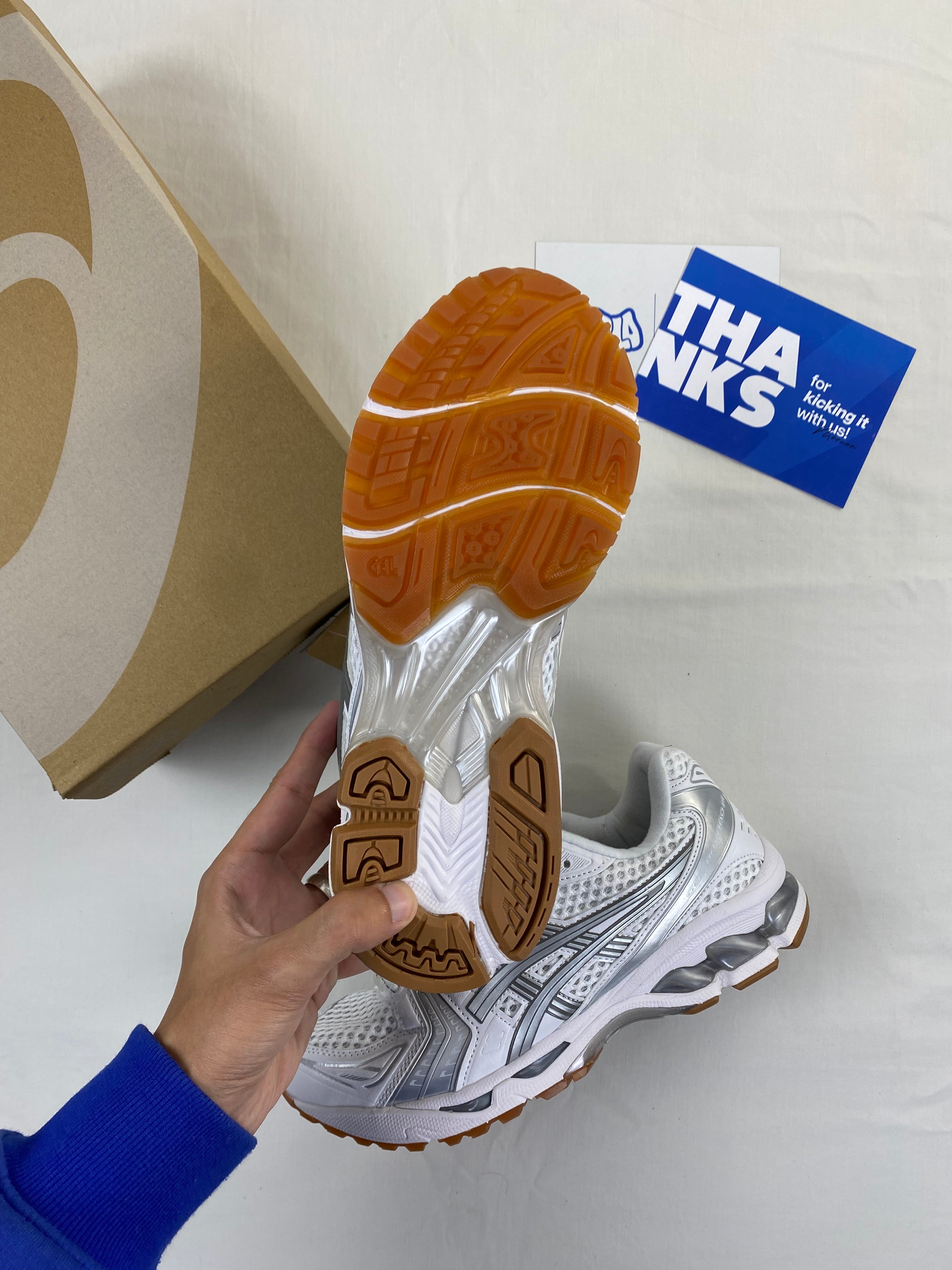 ASICS A.P.C. x Gel Kayano 14 'White Pure Silver'