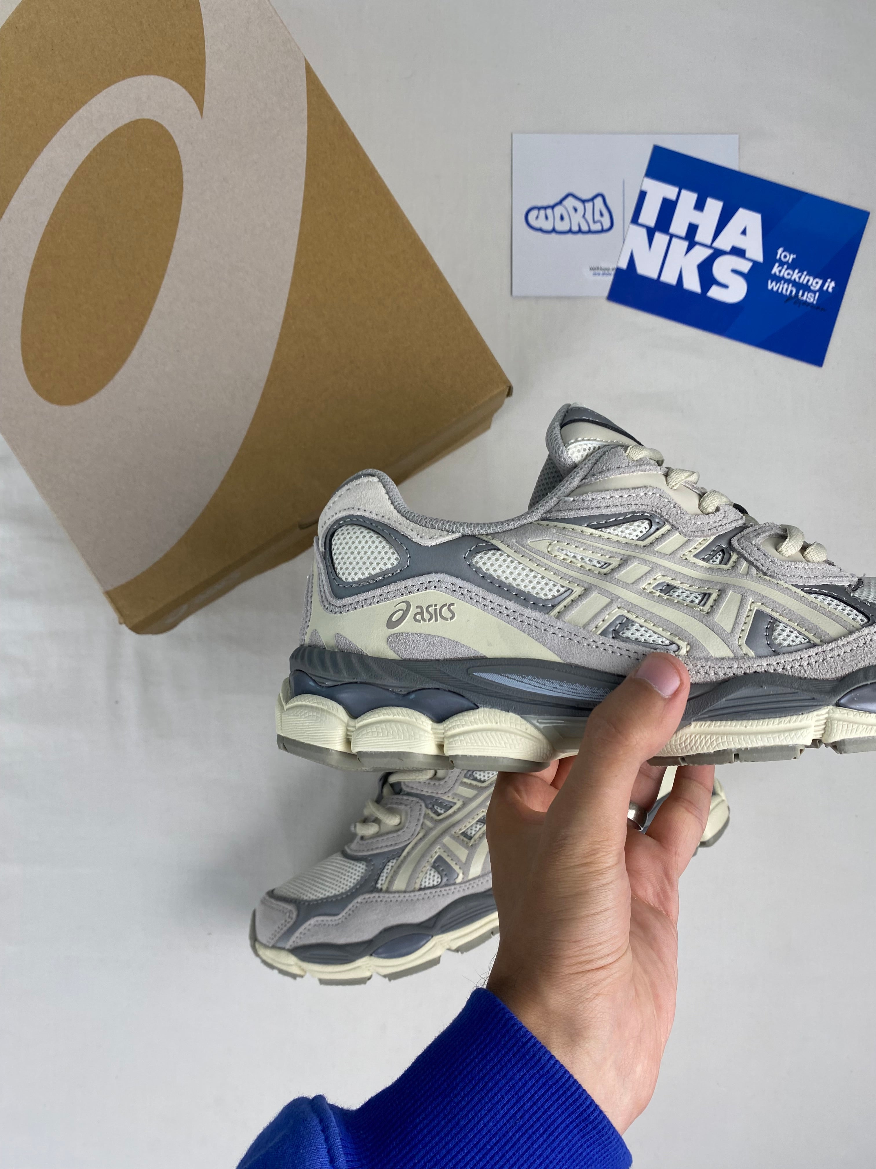 ASICS Gel NYC 'Cream Oyster Grey'