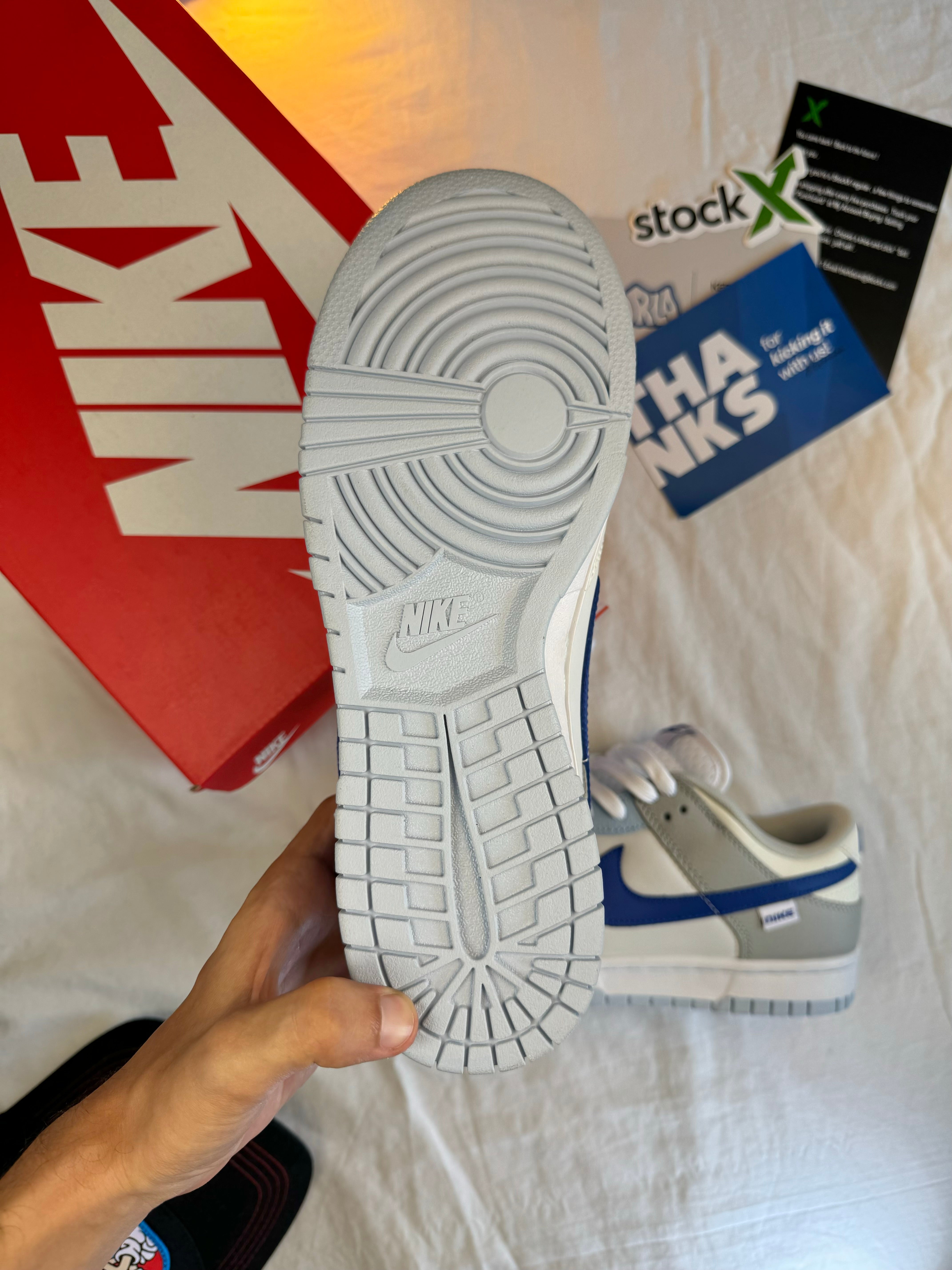 Nike DUNK LOW GS 'JUST STITCH IT - HYPER ROYAL'