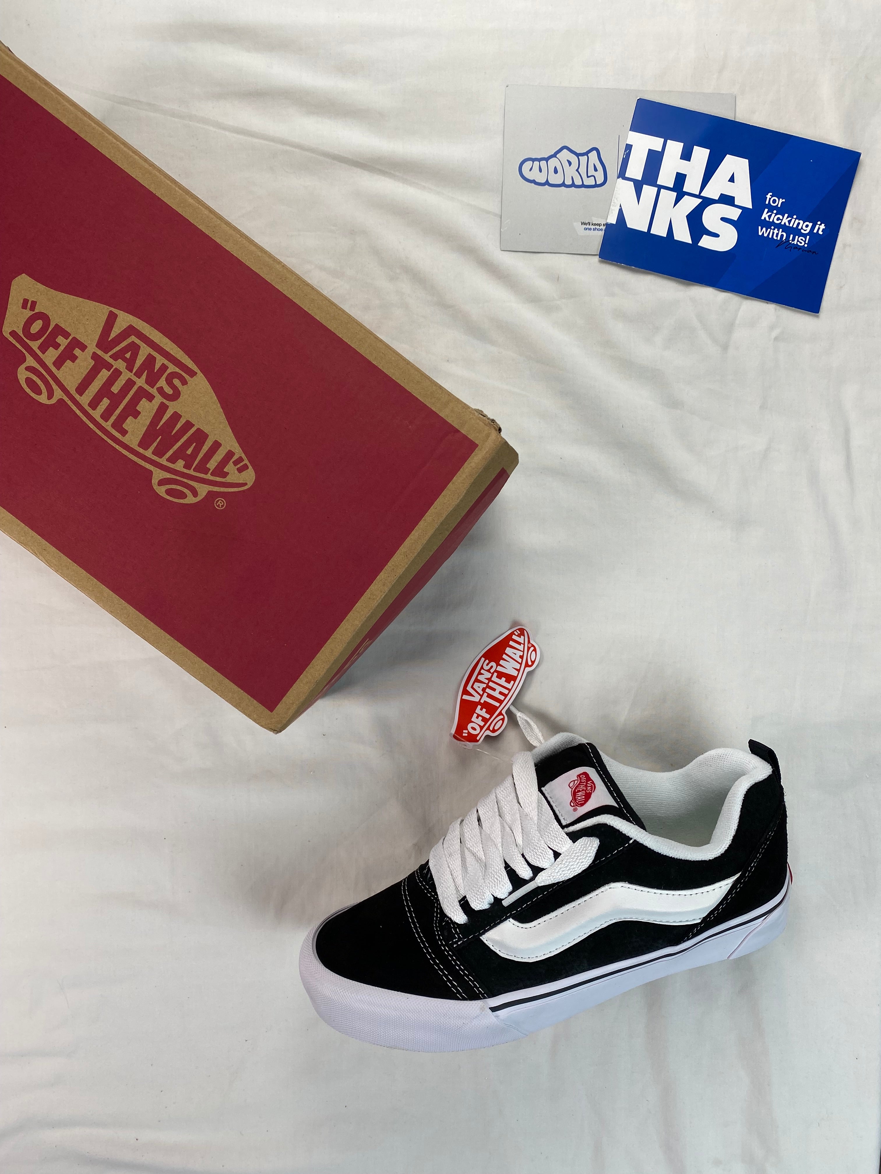 Vans Knu-Skool 'Black White'