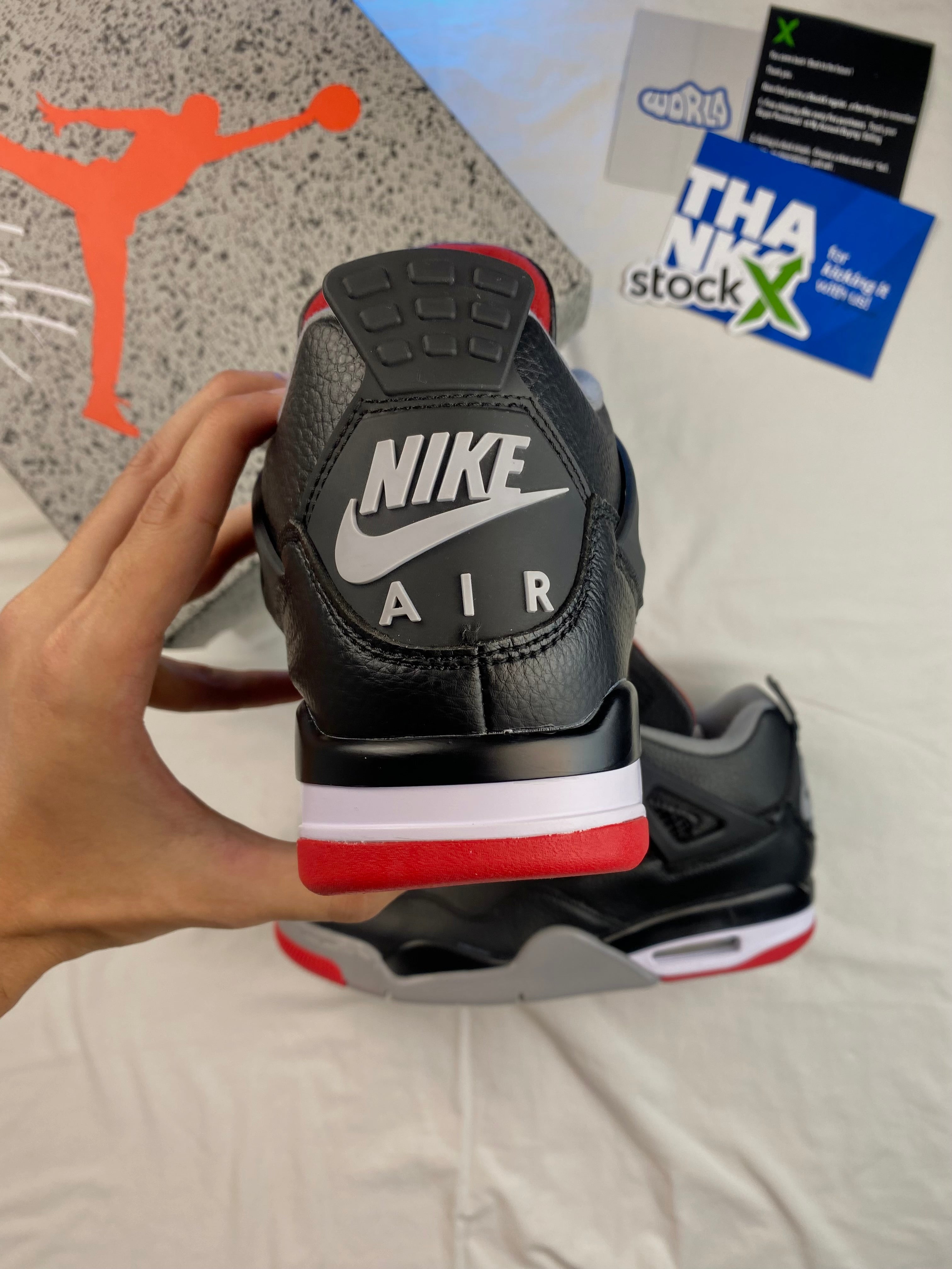 Air Jordan 4 Retro OG 'Bred' 2019