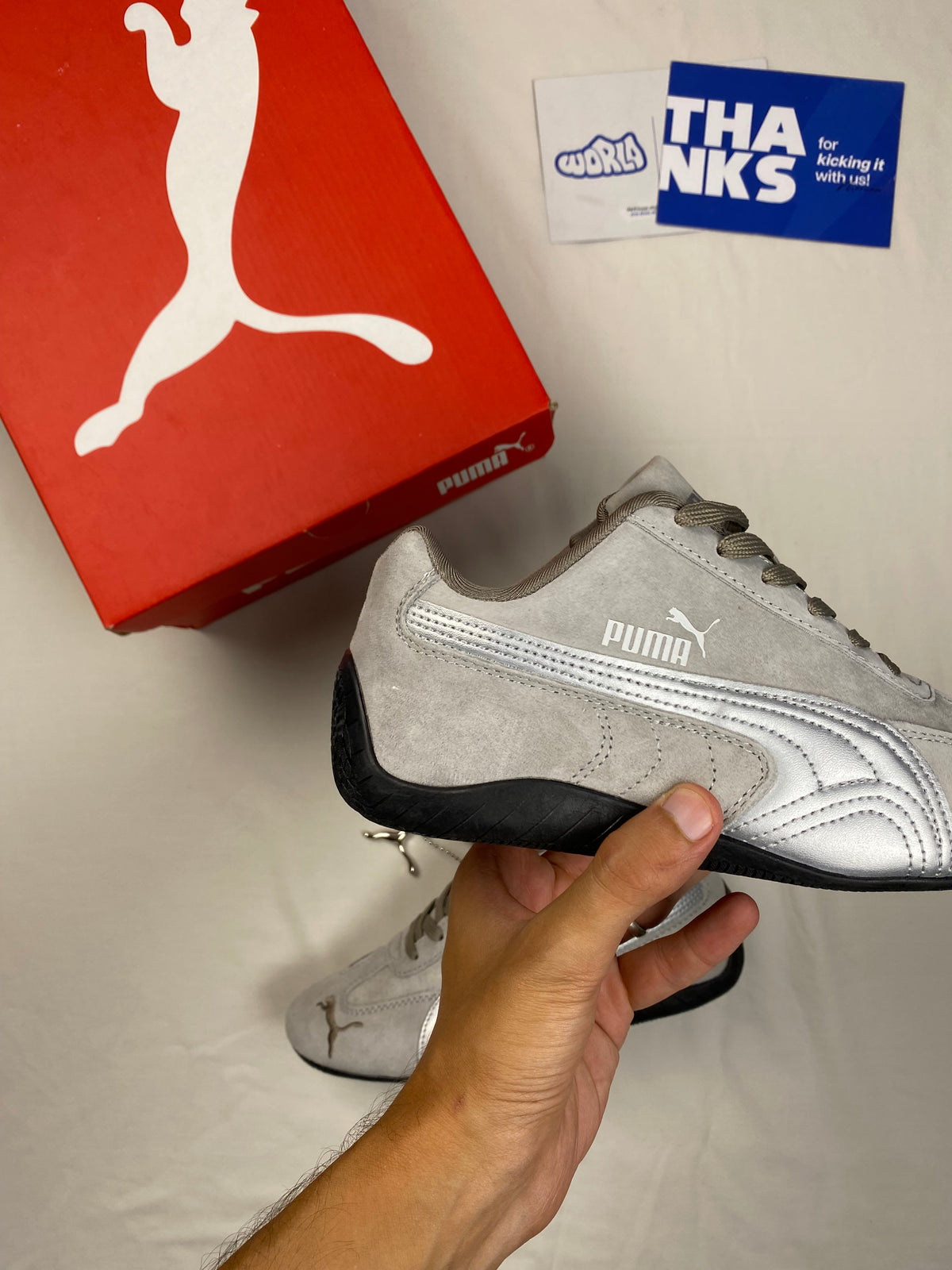 Puma Speedcat Suede "Metallic Grey"