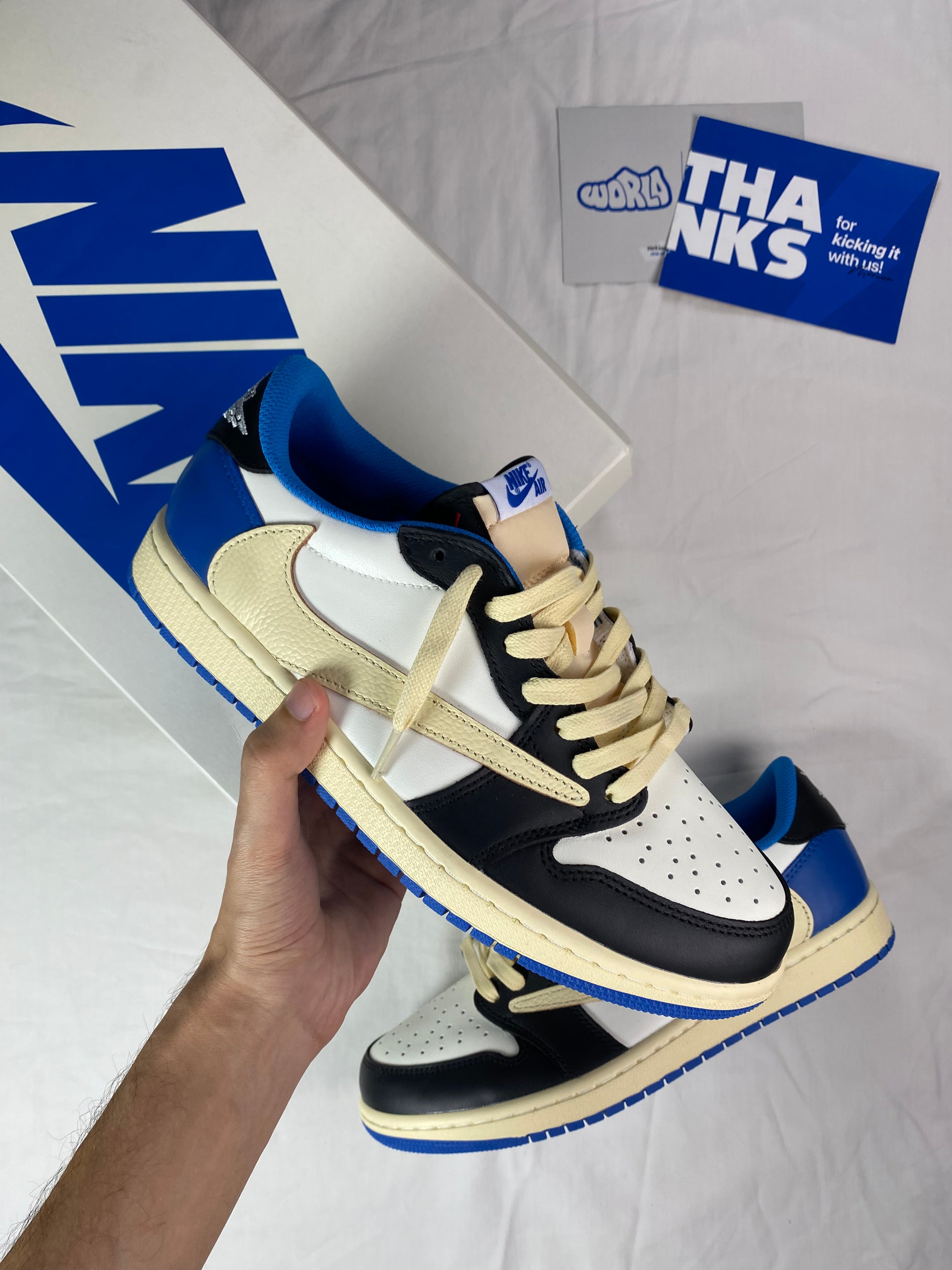 Travis Scott x Fragment x Air Jordan 1 Low