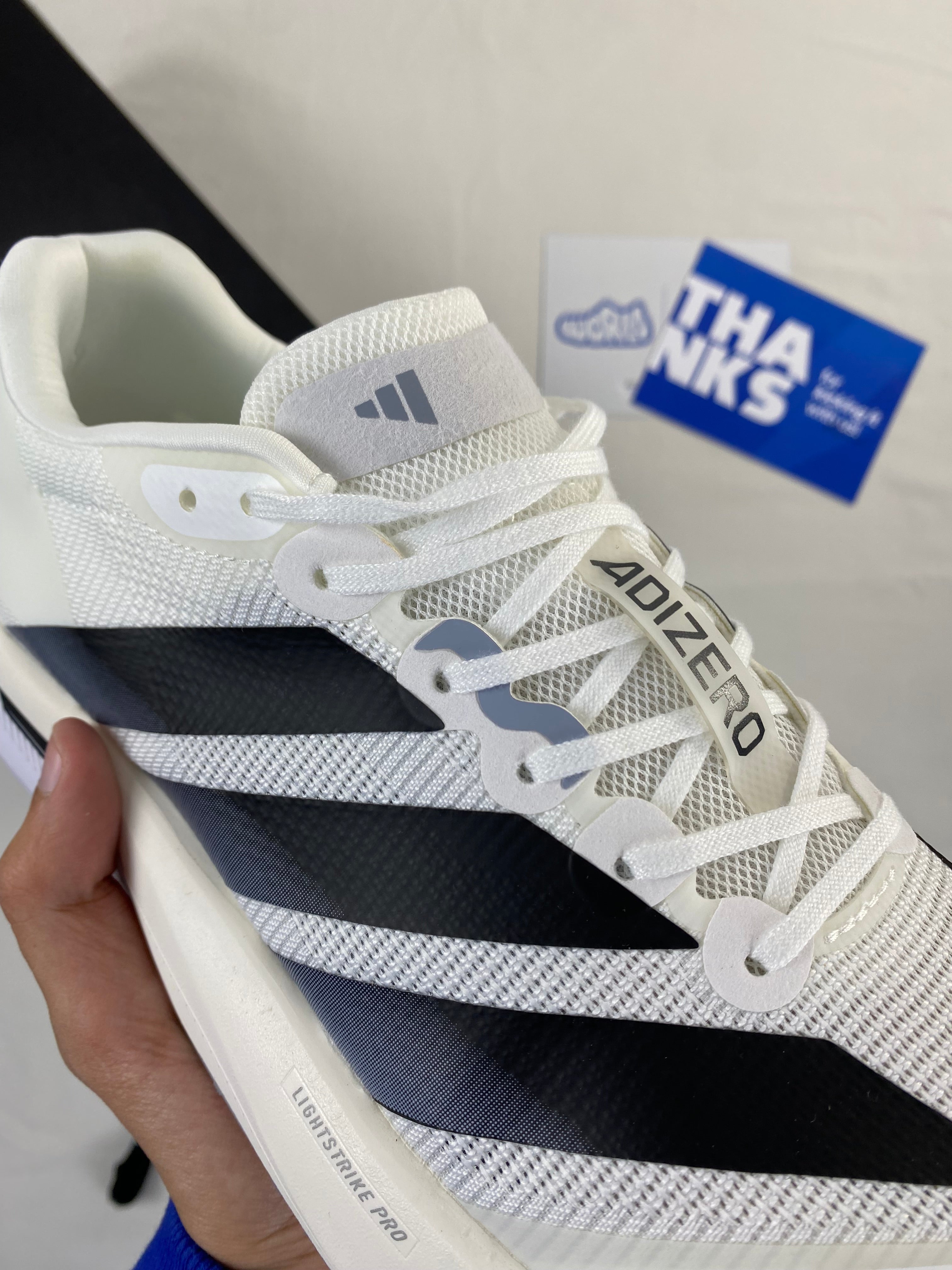 adidas Adizero Evo SL 'White Black'