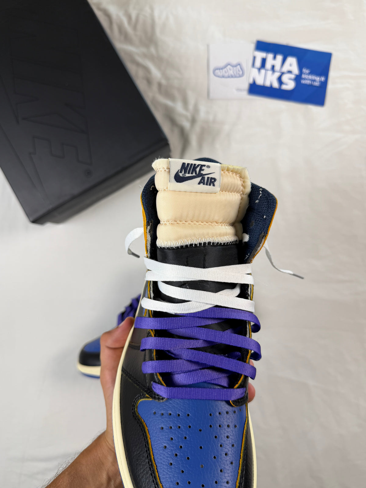 Fragment Design x Union LA x Jordan 1 Retro High OG 'Sport Royal'