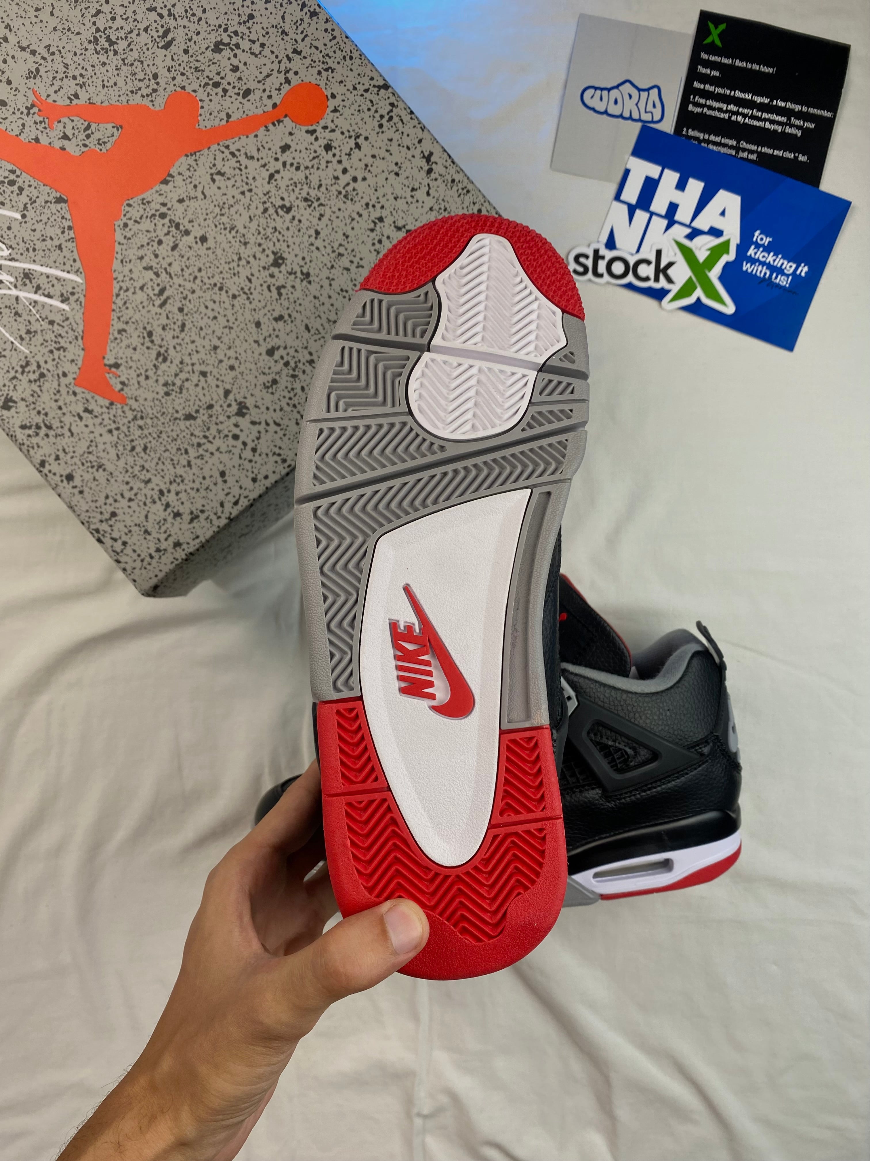 Air Jordan 4 Retro OG 'Bred' 2019