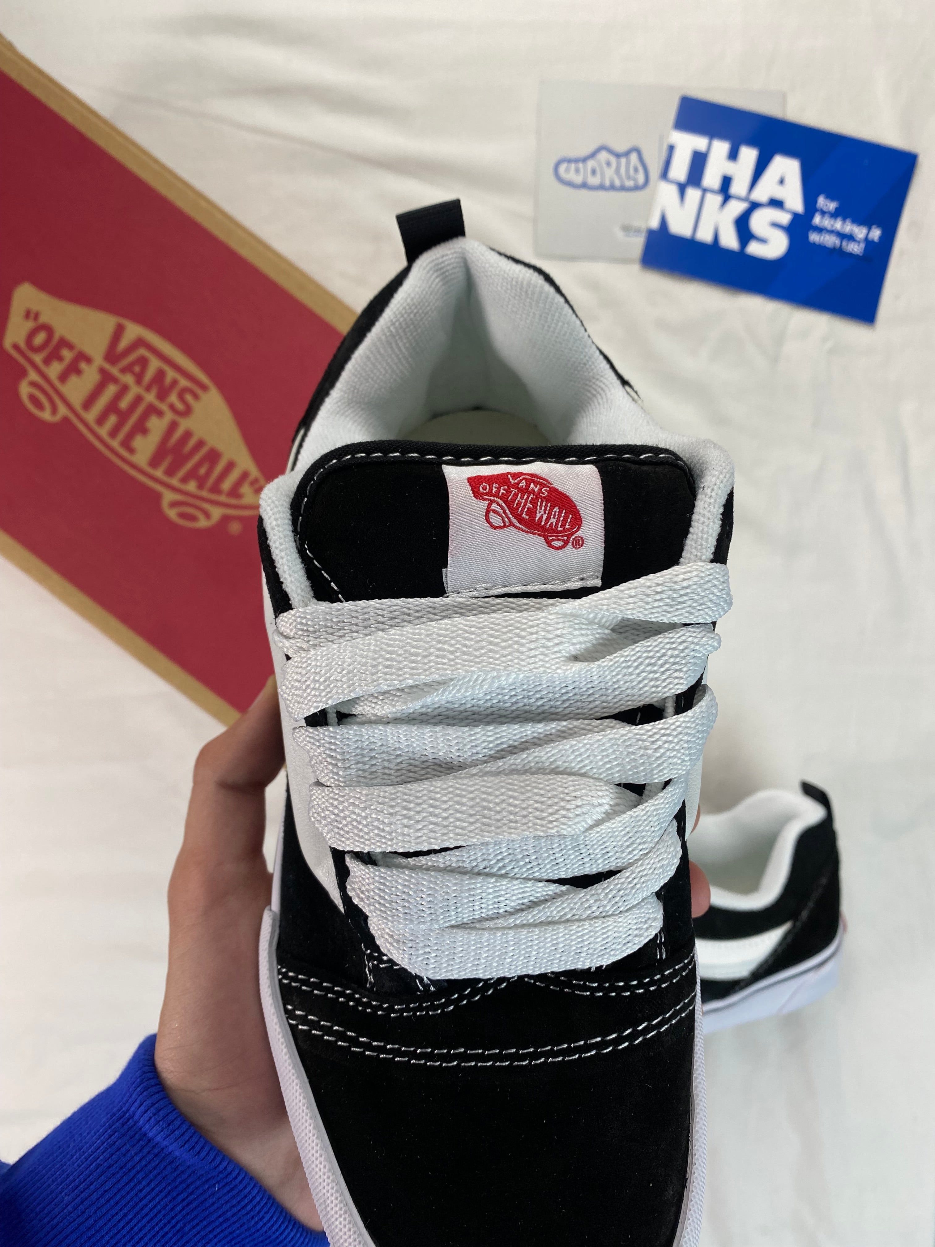 Vans Knu-Skool 'Black White'